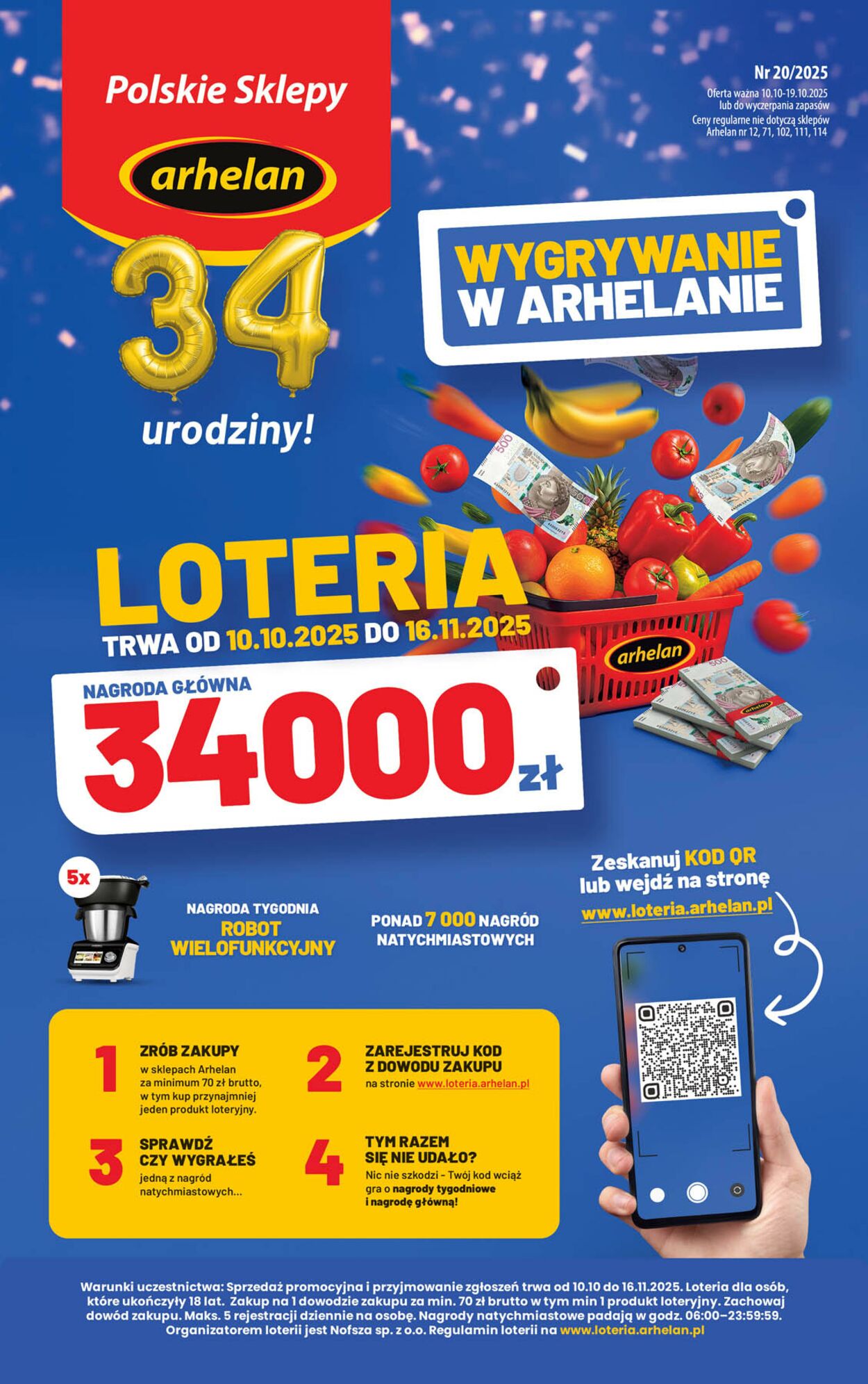 Gazetka Arhelan 10.10.2025 - 19.10.2025