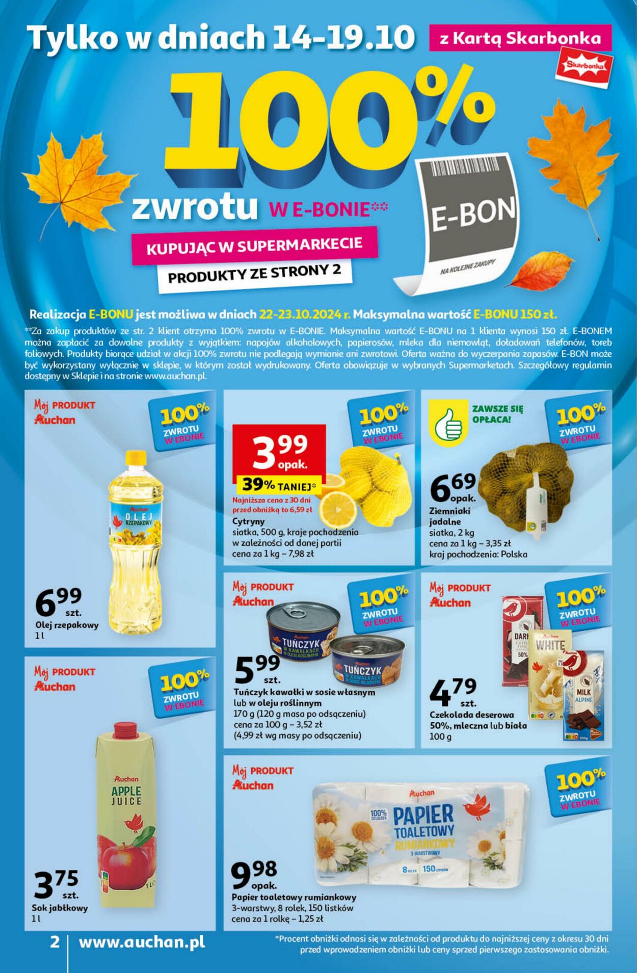 Gazetka Auchan 10.10.2024 - 16.10.2024