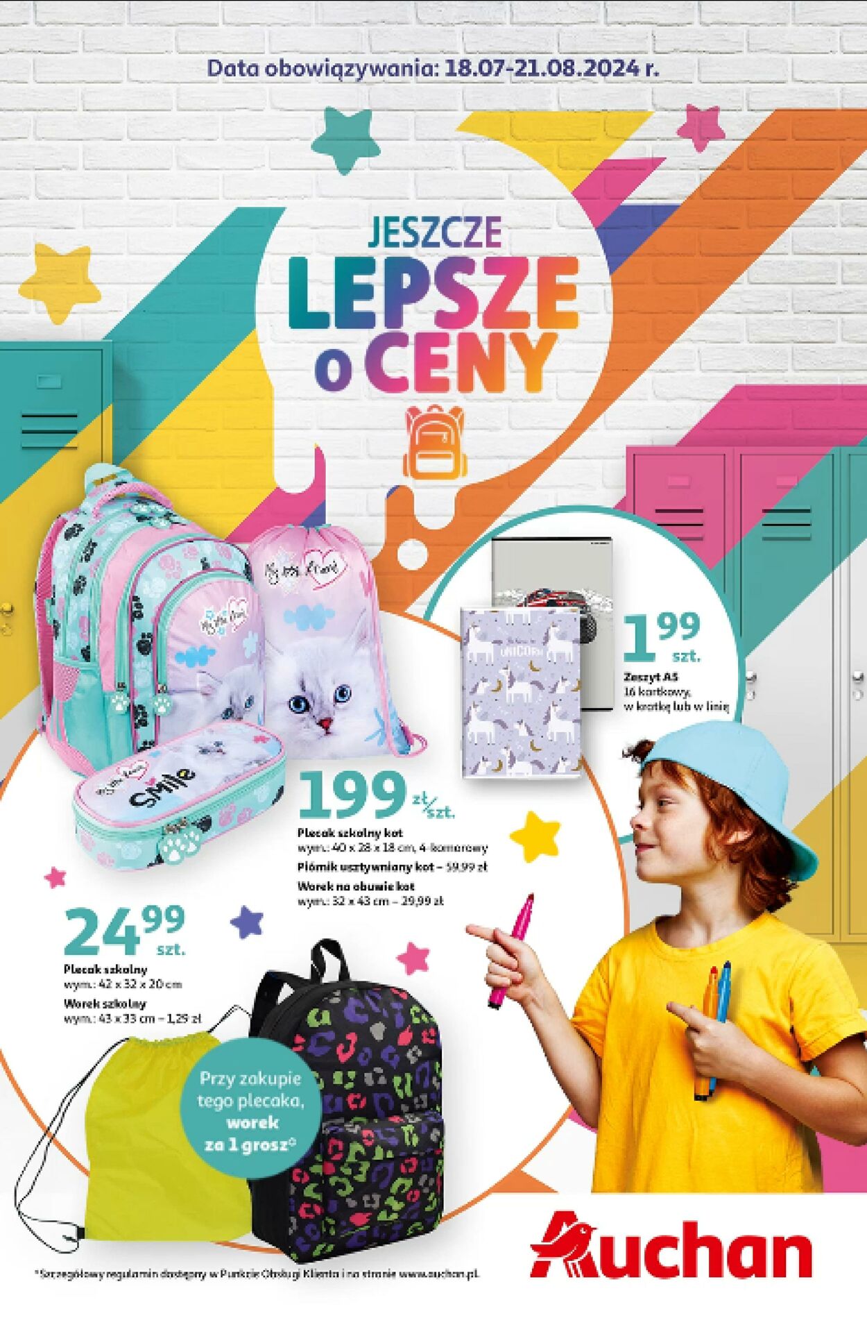 Gazetka Auchan 18.07.2024 - 21.08.2024