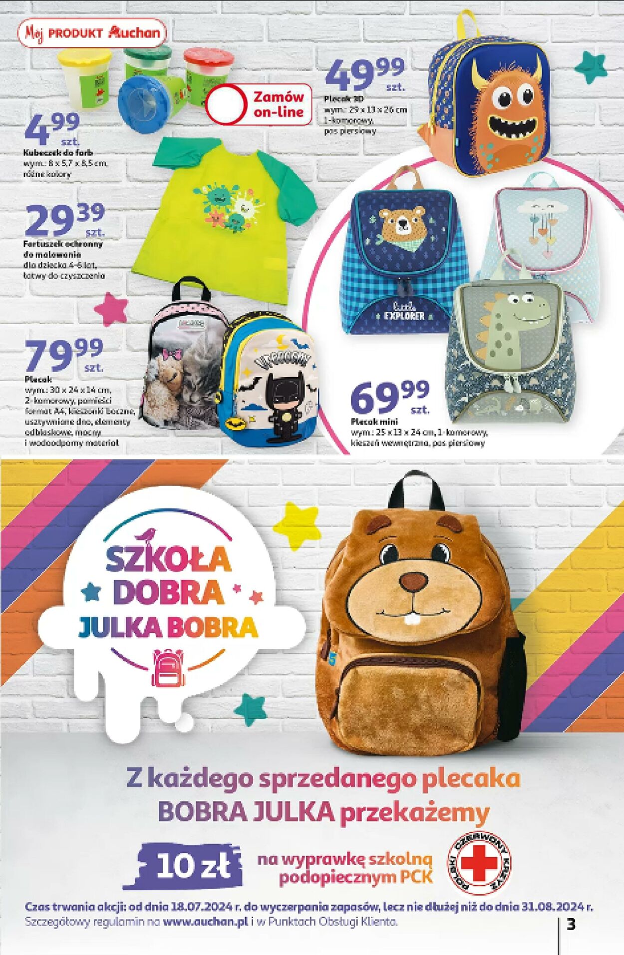 Gazetka Auchan 18.07.2024 - 21.08.2024