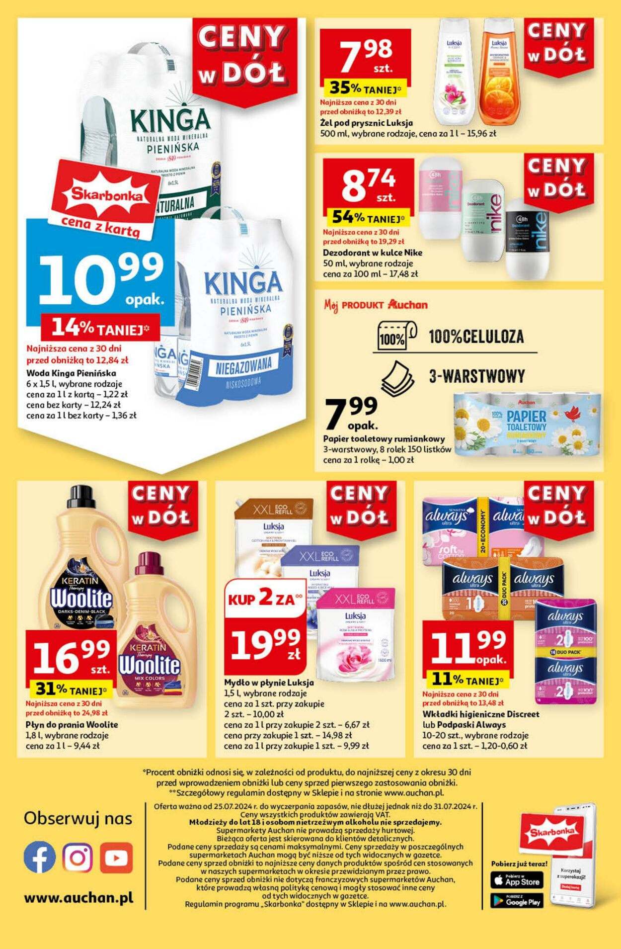 Gazetka Auchan 25.07.2024 - 31.07.2024