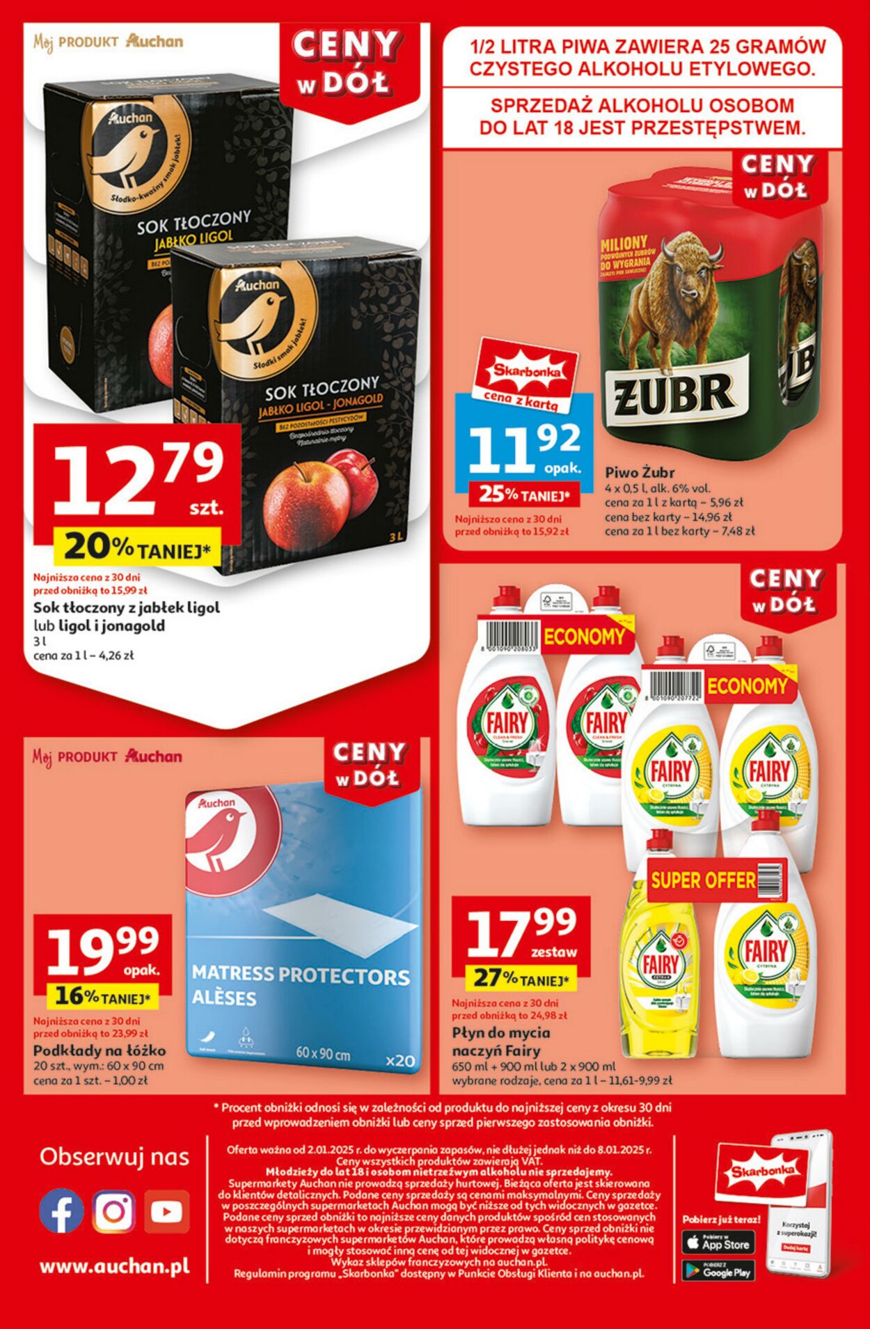 Gazetka Auchan 01.01.2025 - 08.01.2025