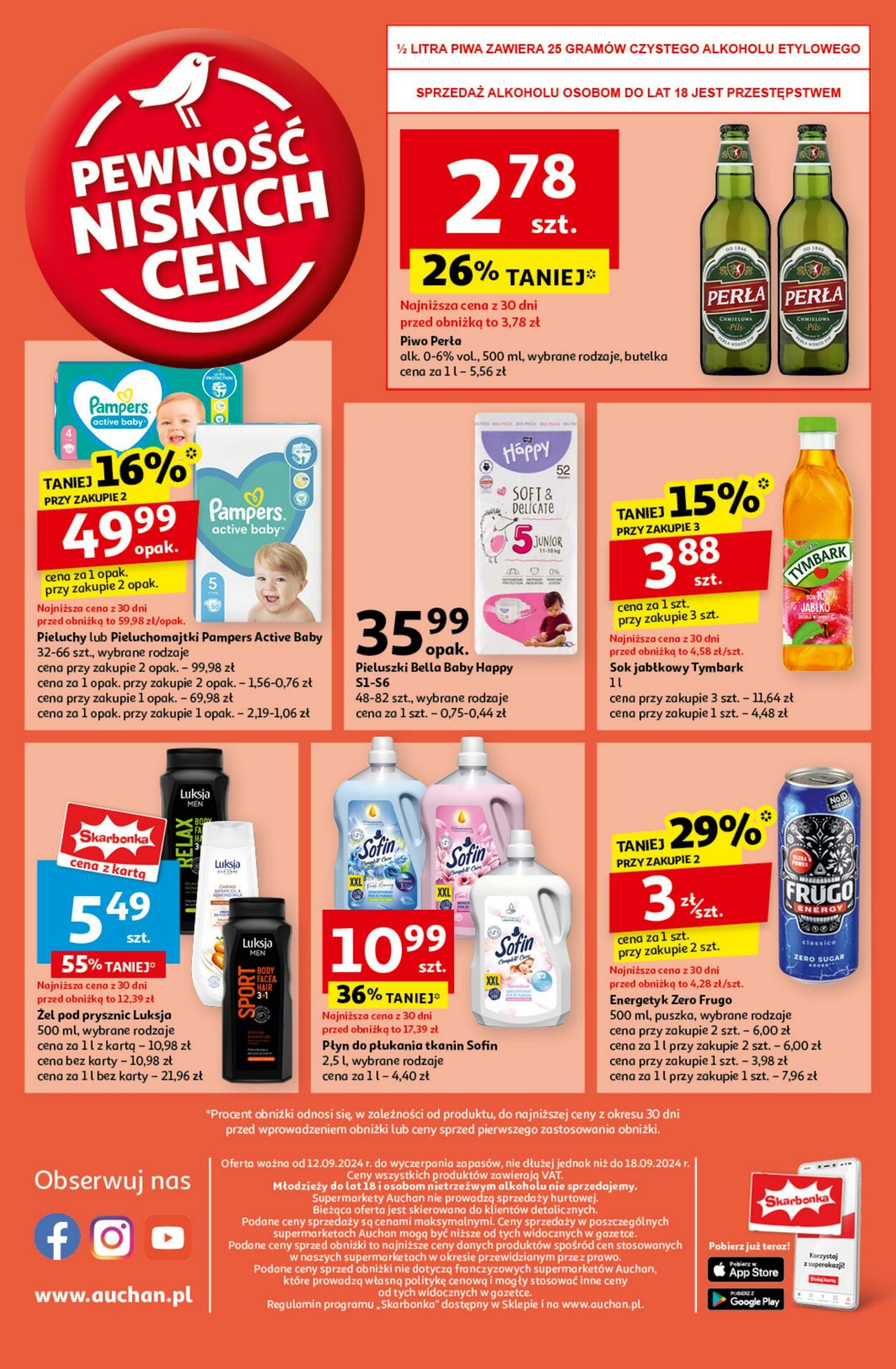 Gazetka Auchan 12.09.2024 - 18.09.2024