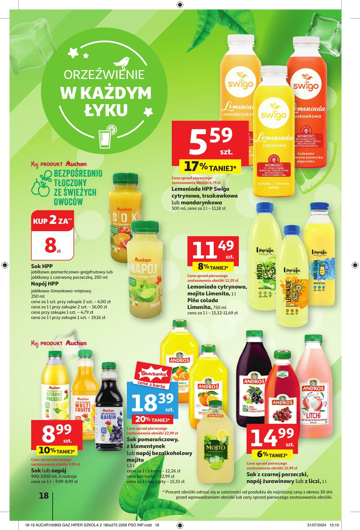 Gazetka Auchan 08.08.2024 - 14.08.2024