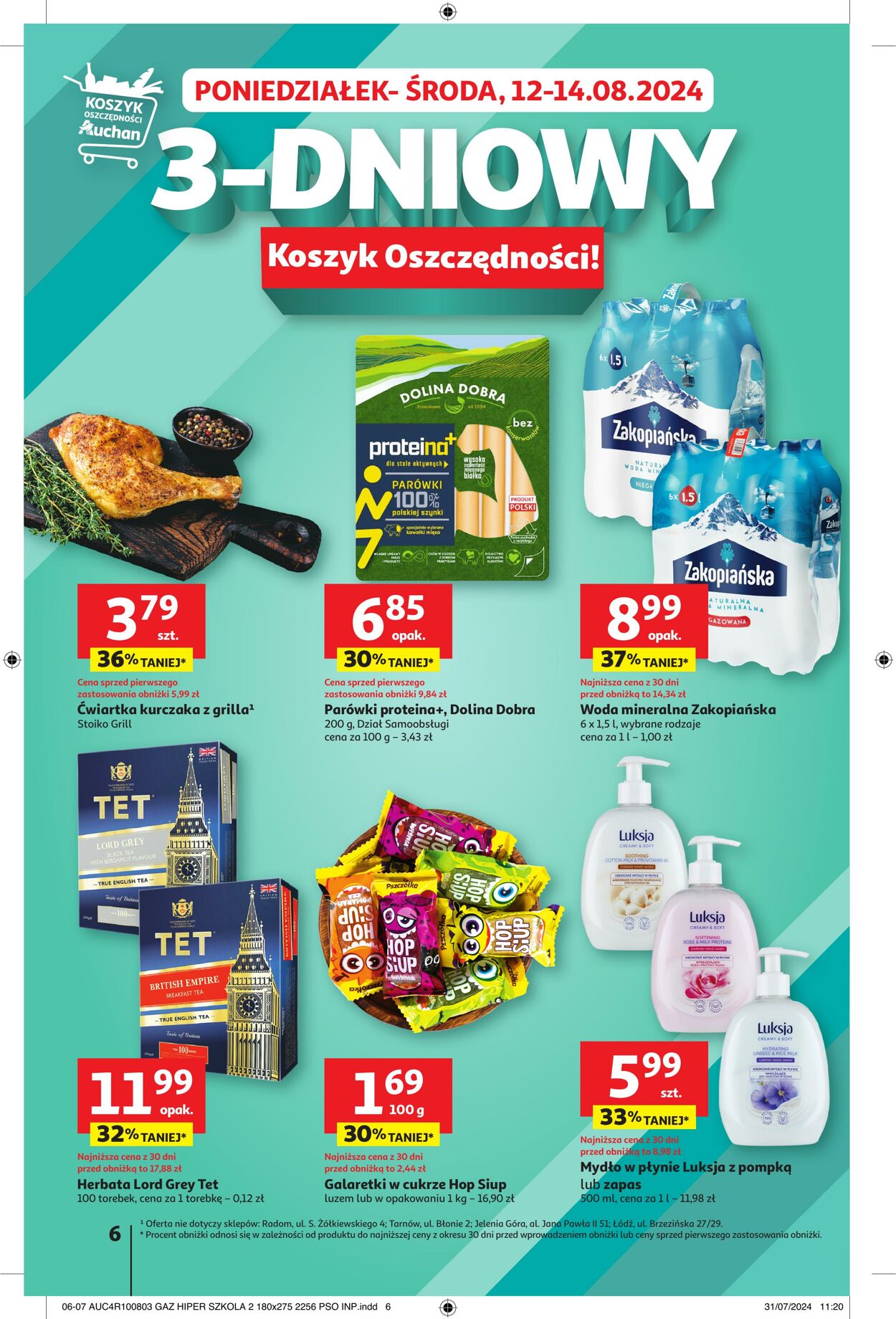 Gazetka Auchan 08.08.2024 - 14.08.2024