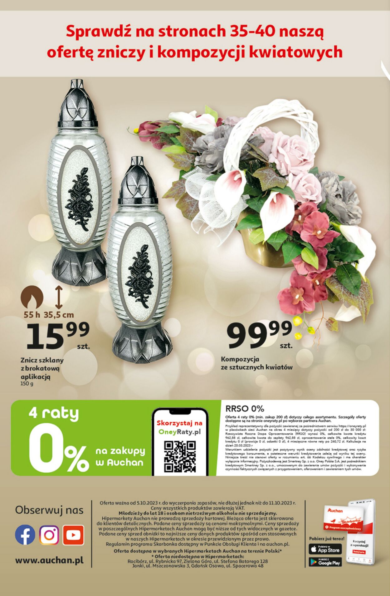 Gazetka Auchan 05.10.2023 - 11.10.2023