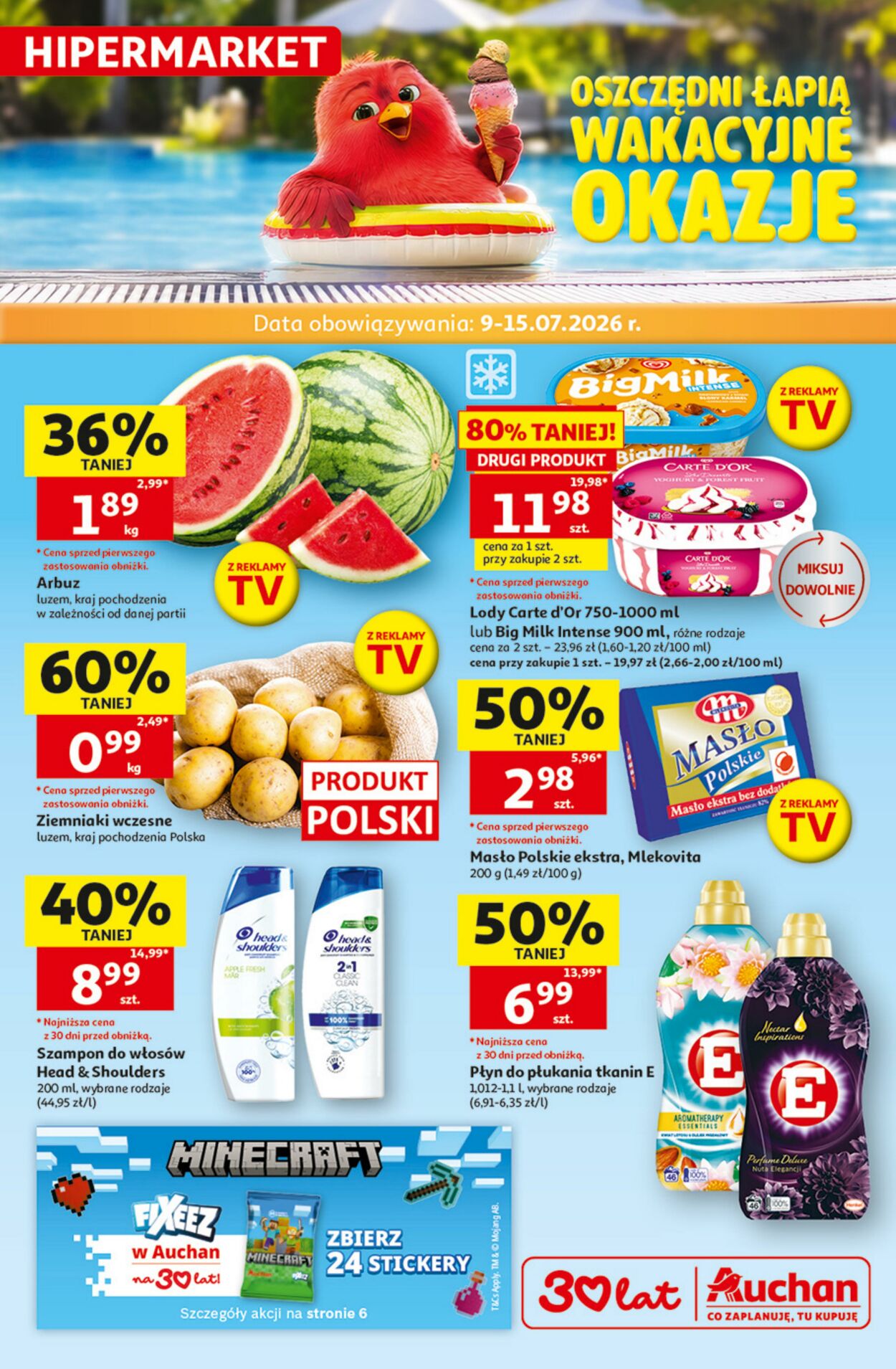 Gazetka Auchan 09.07.2026 - 15.07.2026