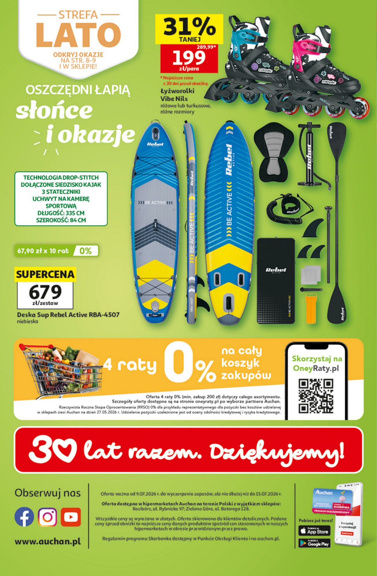 Gazetka Auchan 09.07.2026 - 15.07.2026