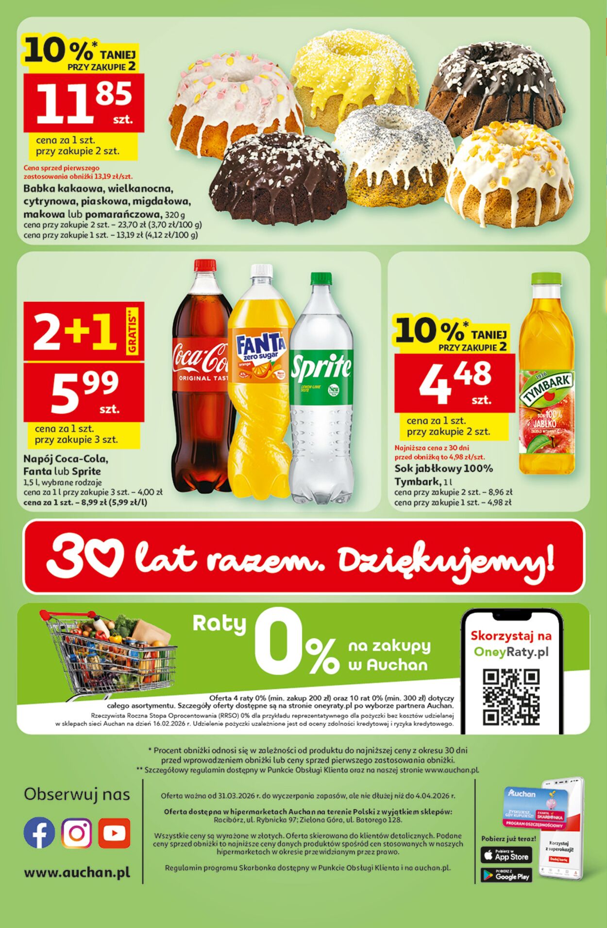 Gazetka Auchan 31.03.2026 - 04.04.2026