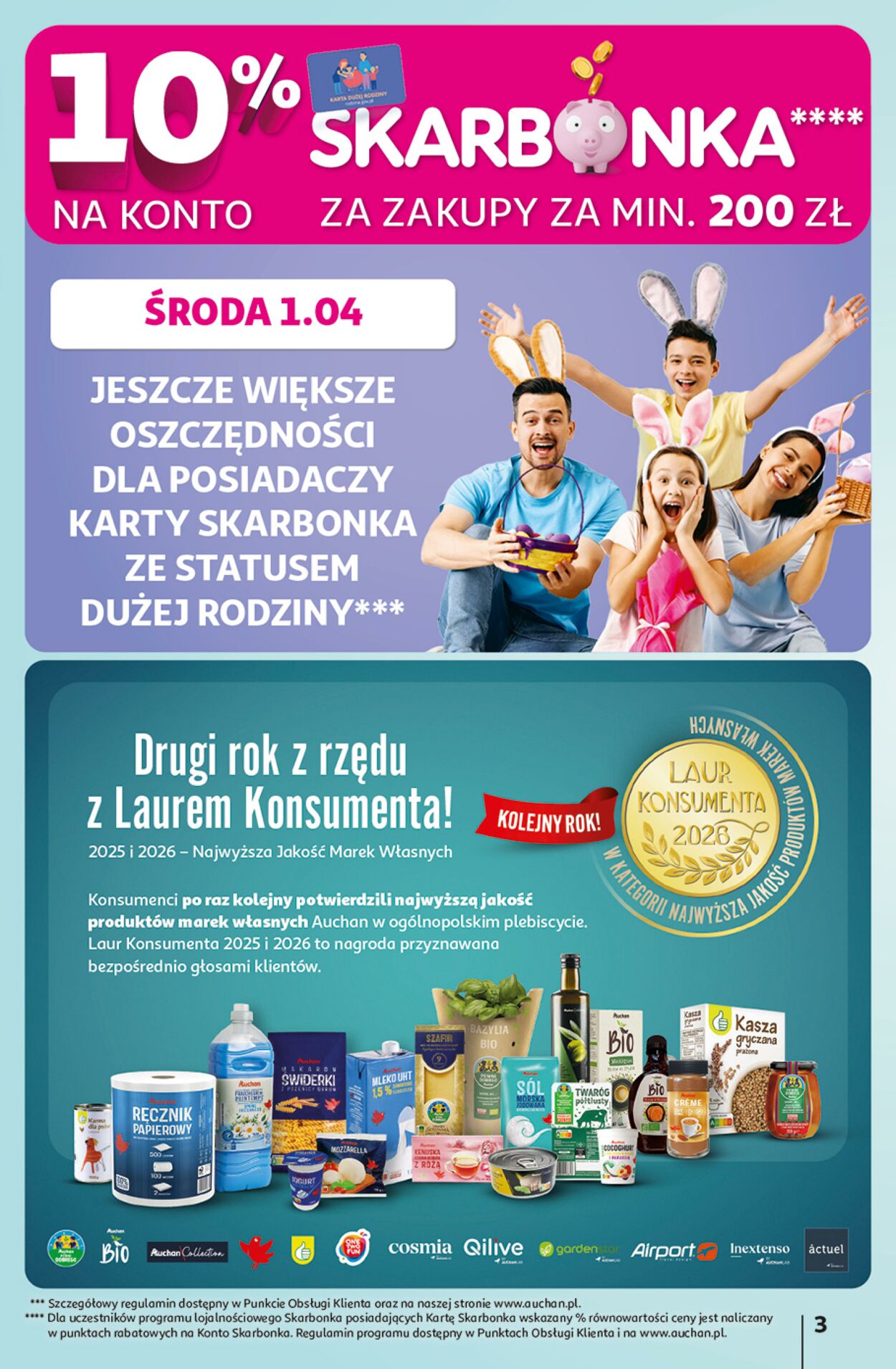Gazetka Auchan 31.03.2026 - 04.04.2026