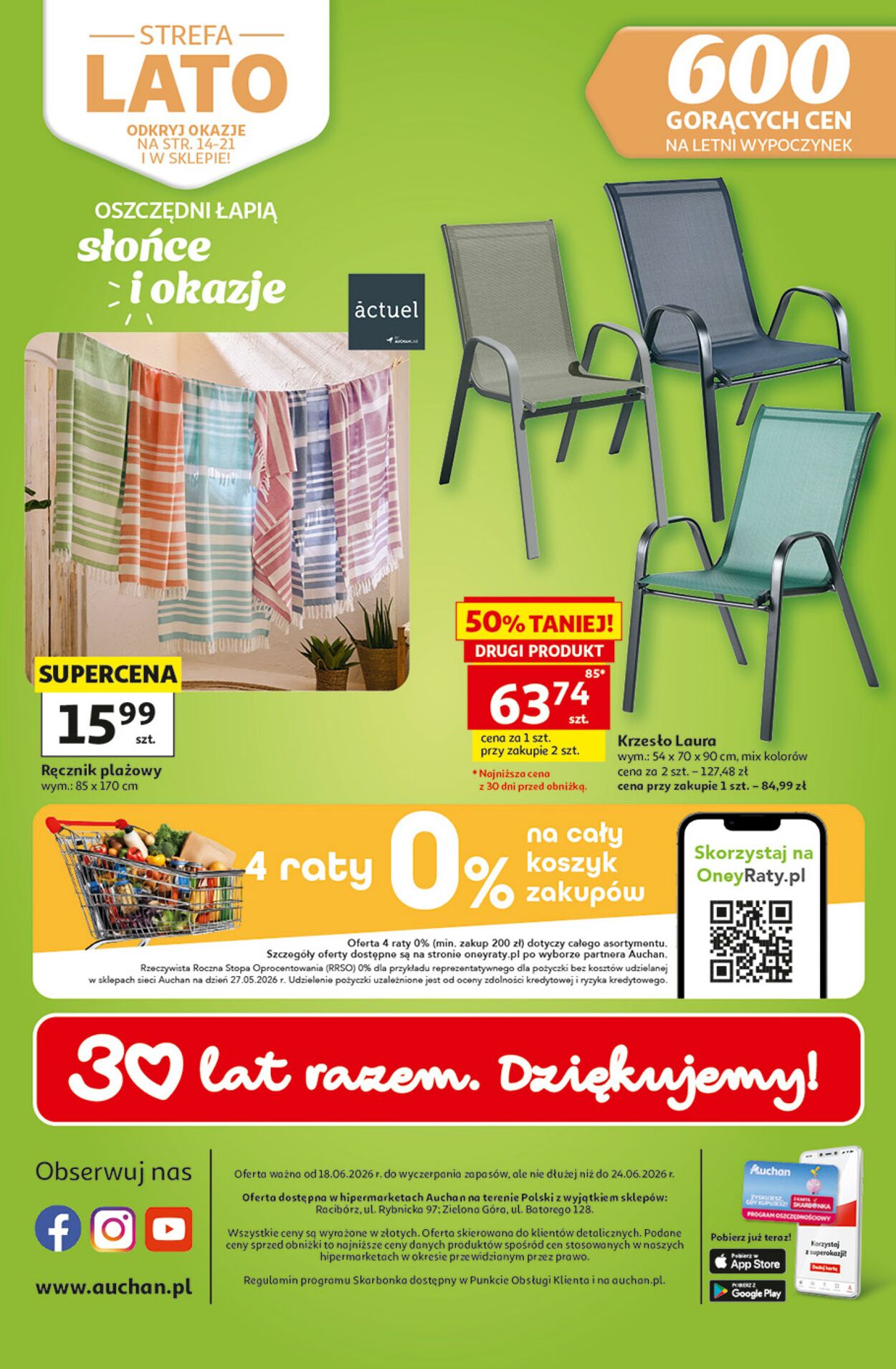 Gazetka Auchan 18.06.2026 - 24.06.2026