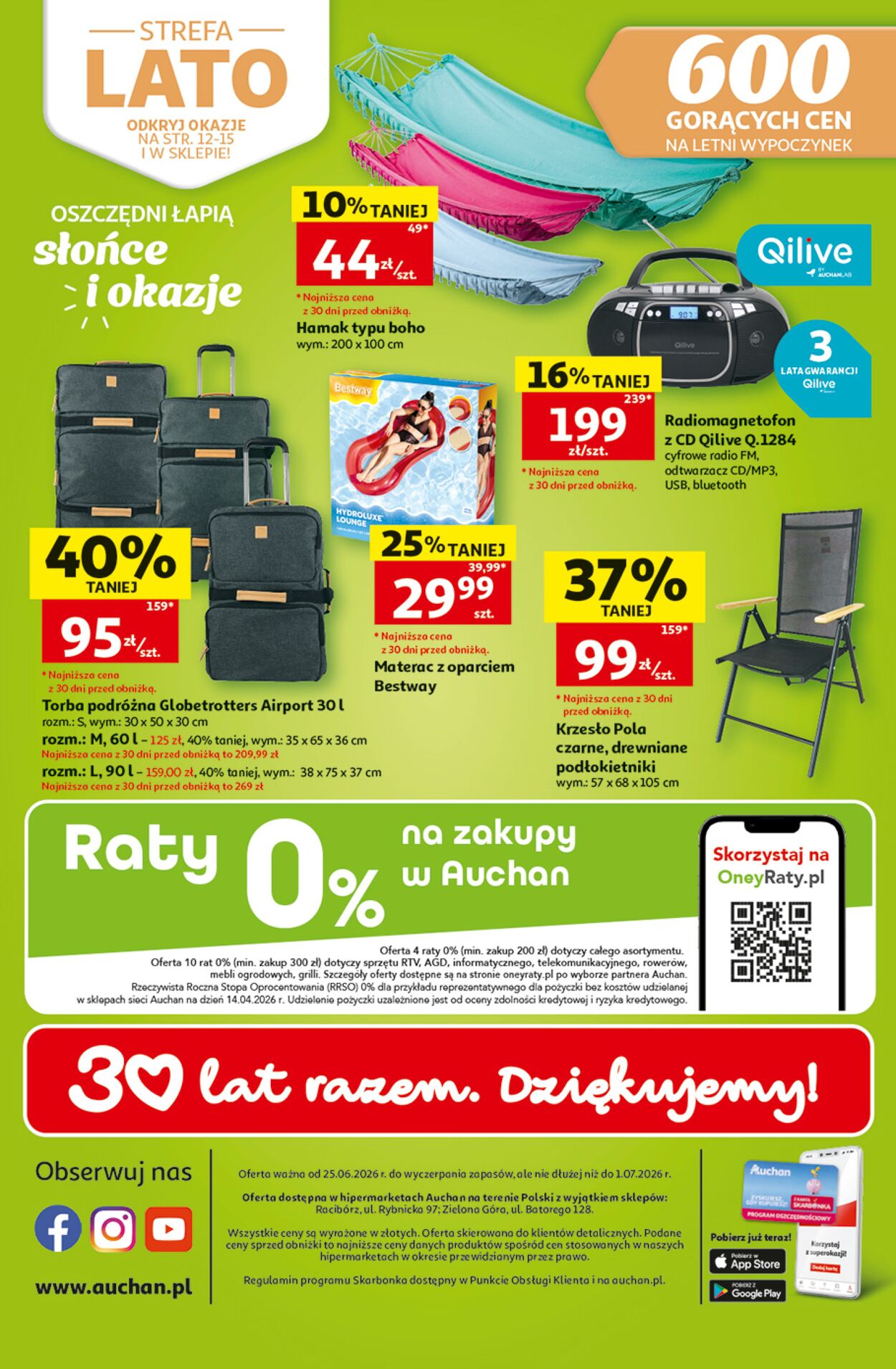 Gazetka Auchan 25.06.2026 - 01.07.2026