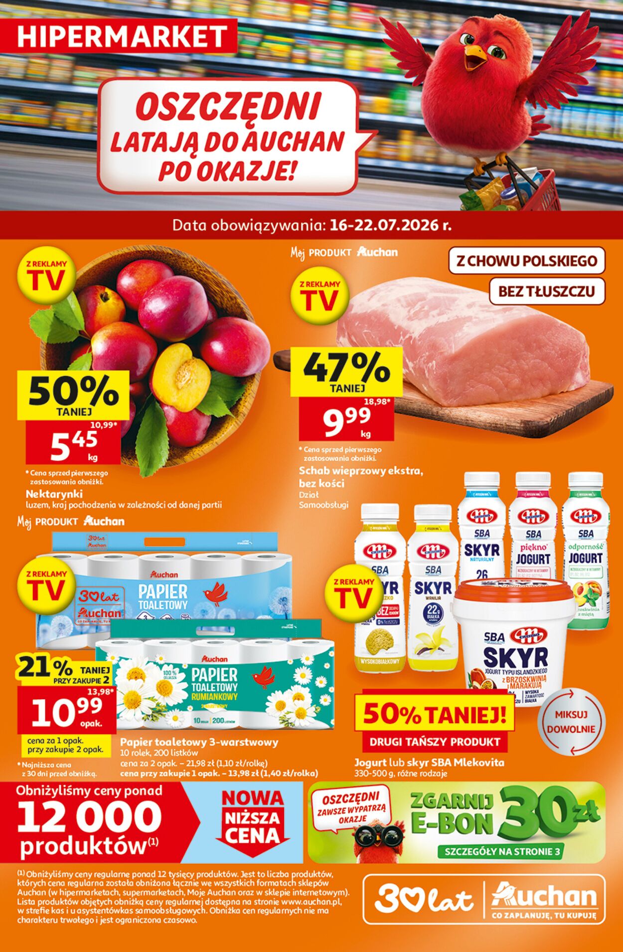 Gazetka Auchan 16.07.2026 - 22.07.2026