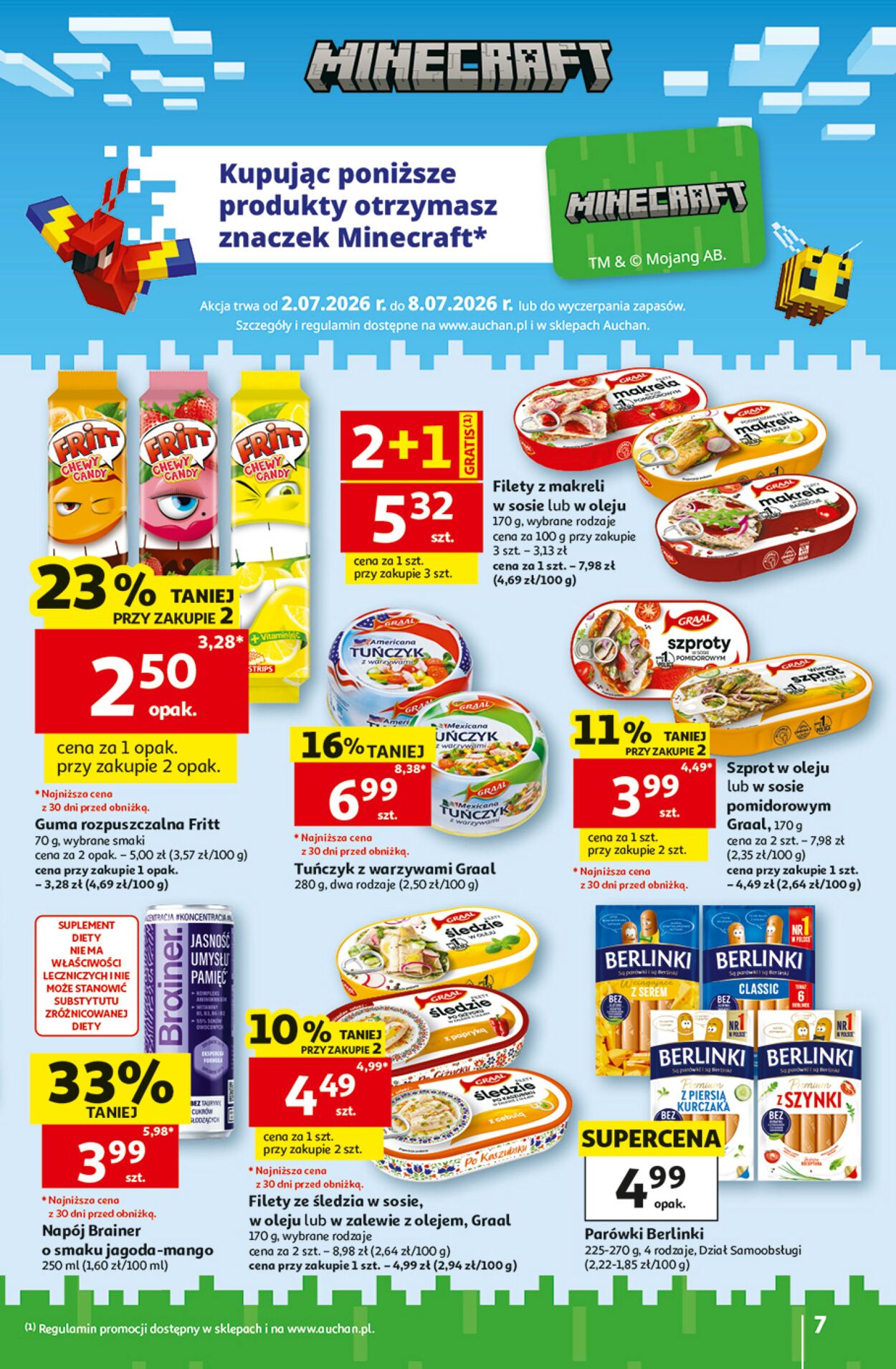 Gazetka Auchan 02.07.2026 - 08.07.2026