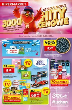Gazetka Auchan 28.05.2026 - 03.06.2026