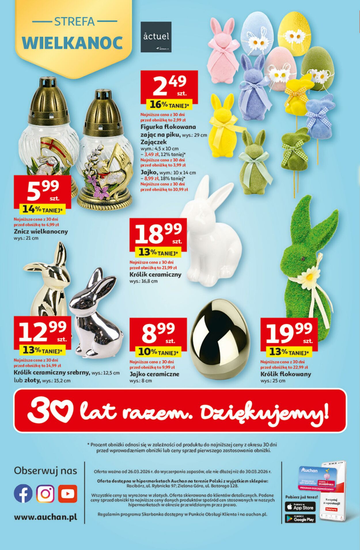 Gazetka Auchan 26.03.2026 - 30.03.2026