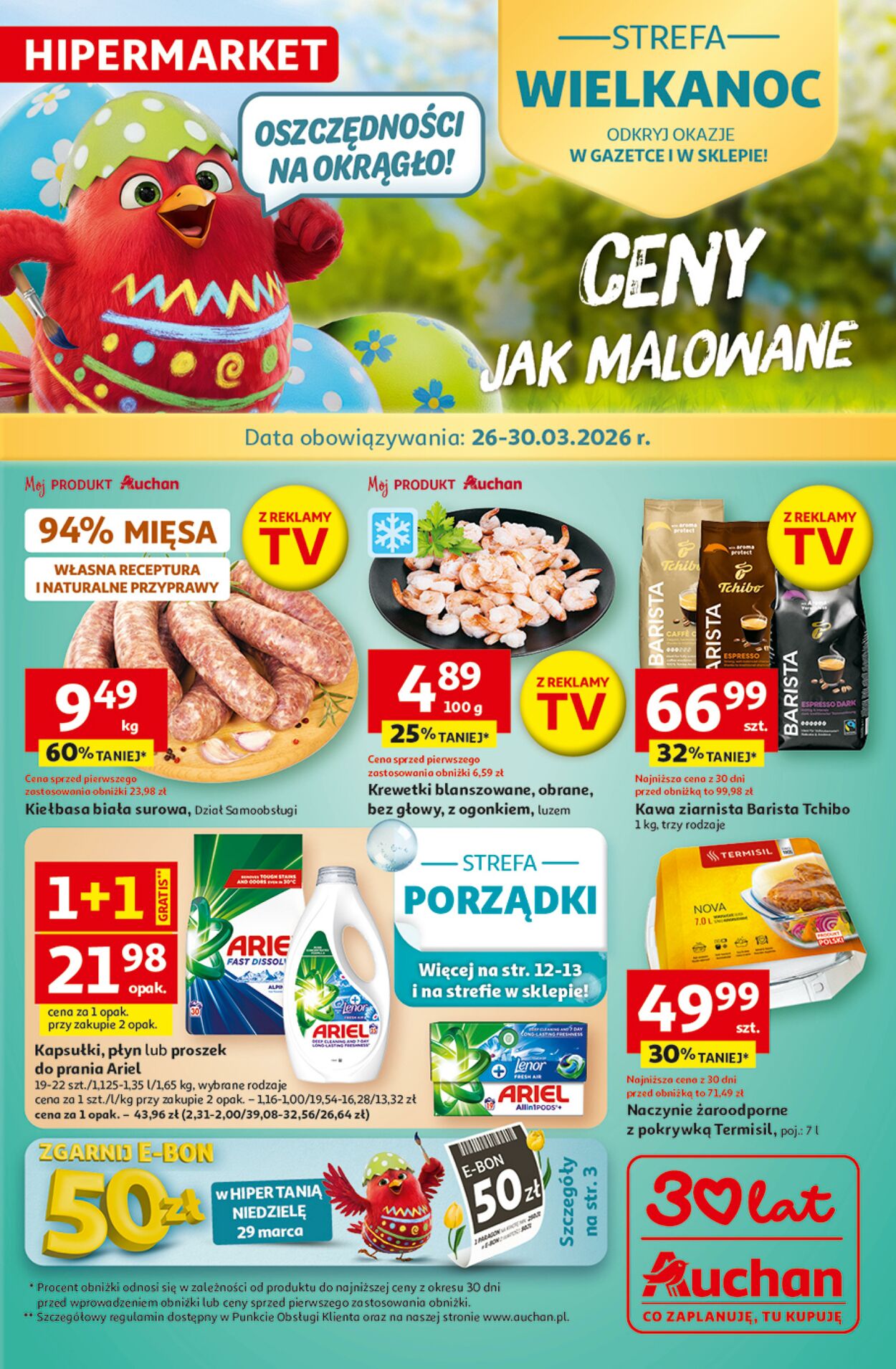 Gazetka Auchan 26.03.2026 - 30.03.2026