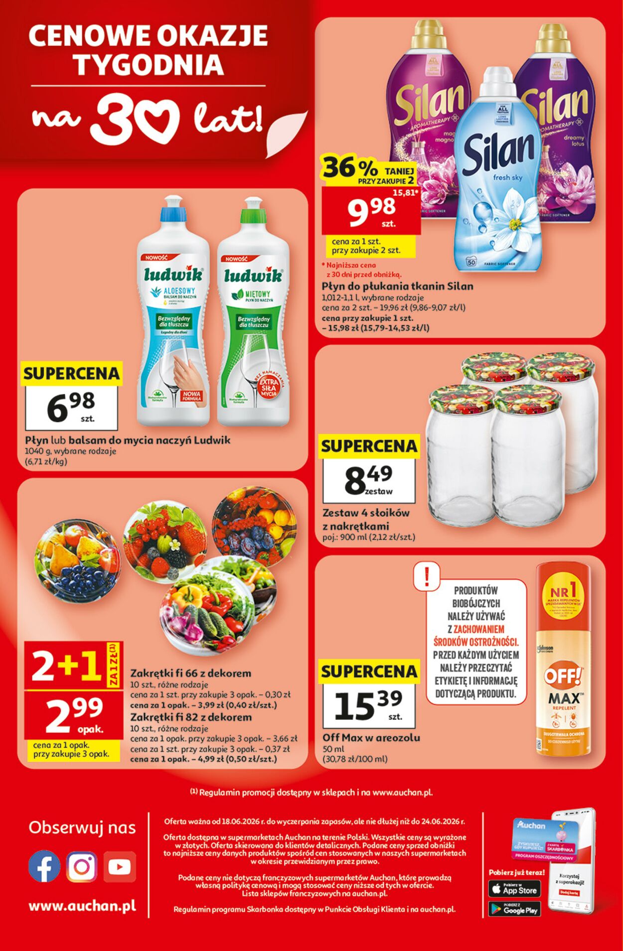 Gazetka Auchan 18.06.2026 - 24.06.2026