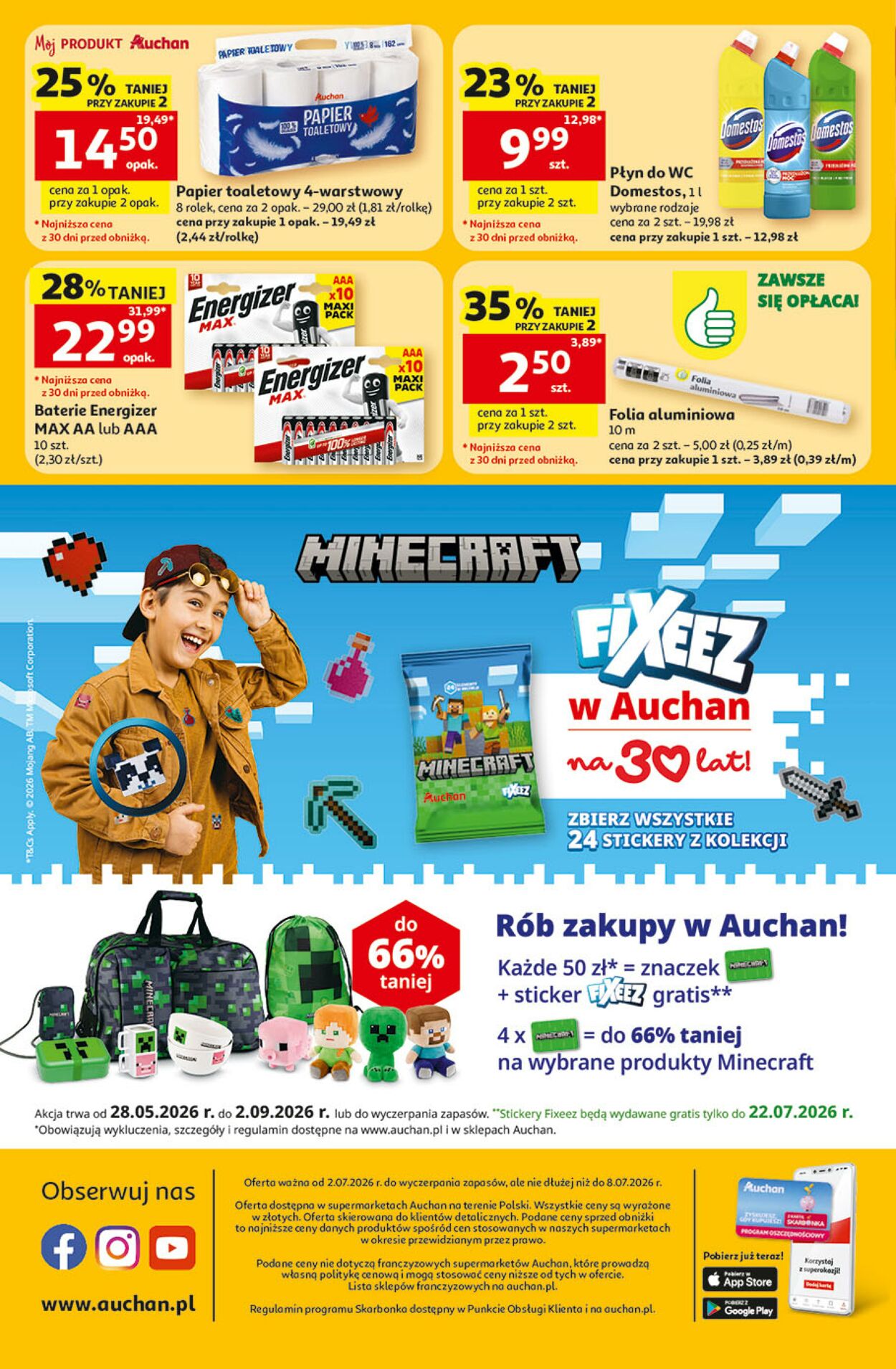 Gazetka Auchan 02.07.2026 - 08.07.2026