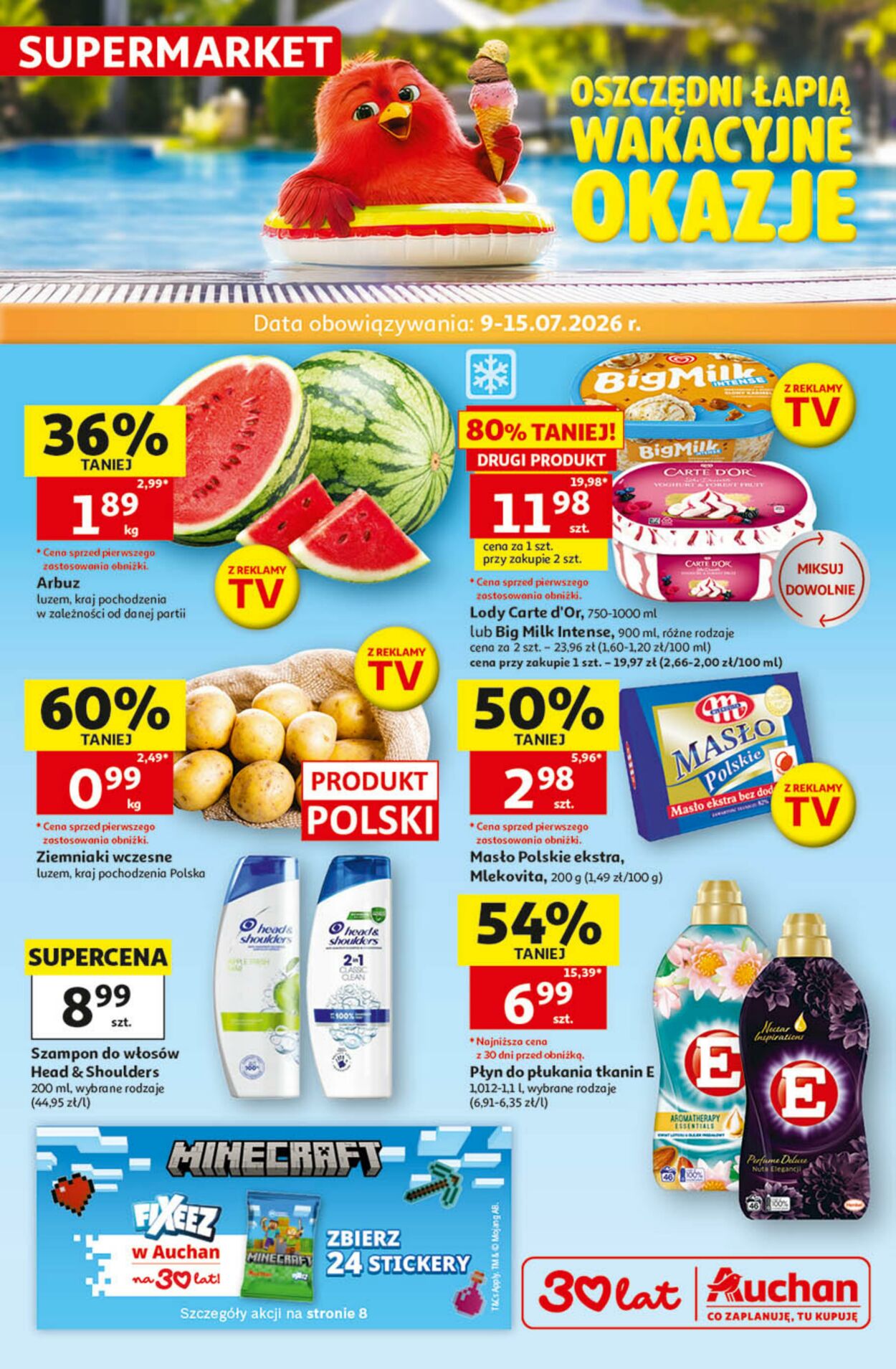 Gazetka Auchan 09.07.2026 - 15.07.2026