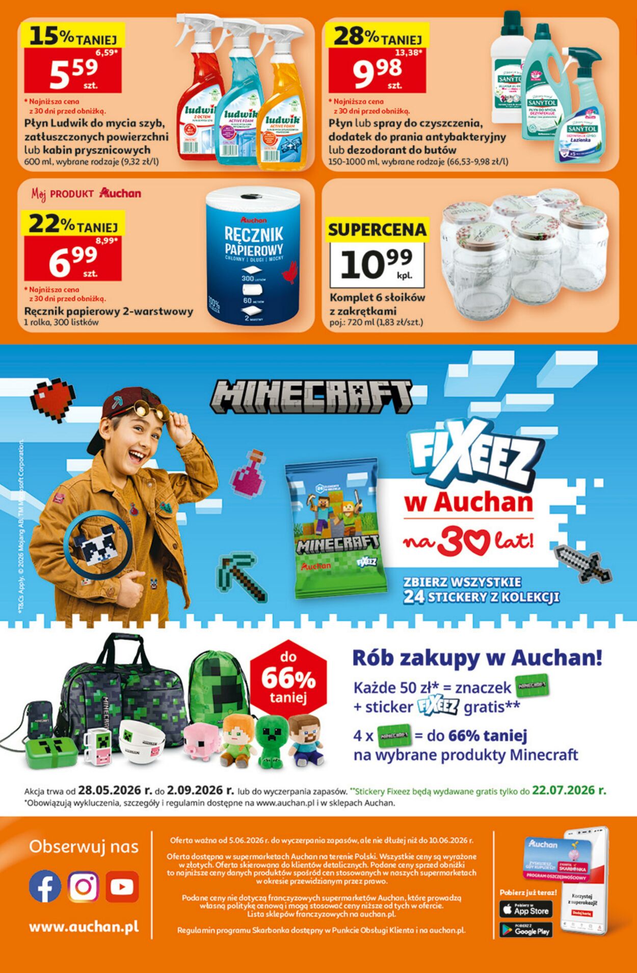 Gazetka Auchan 05.06.2026 - 10.06.2026