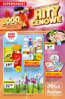 Gazetka Auchan 21.05.2026 - 27.05.2026