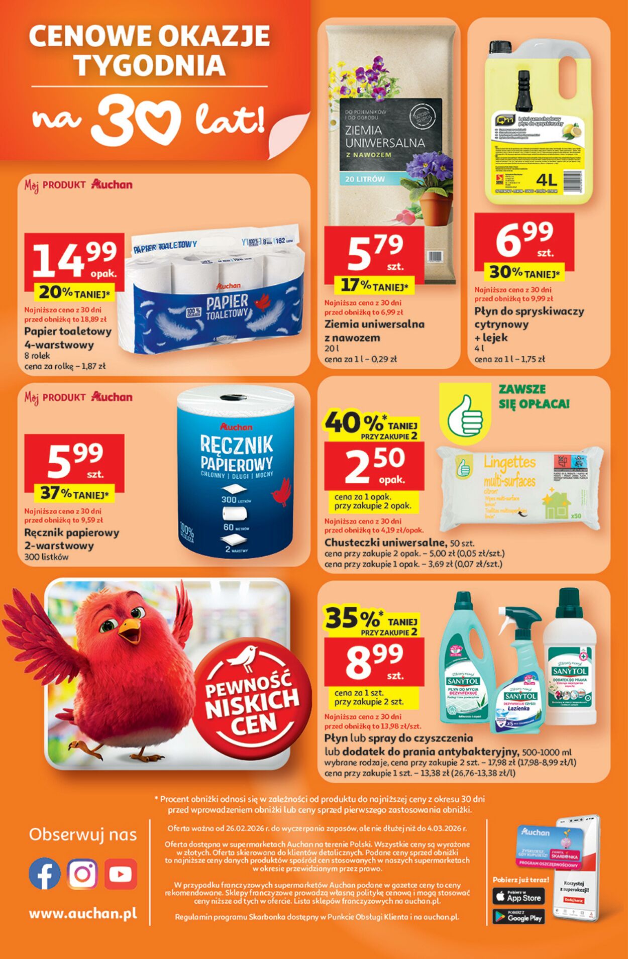 Gazetka Auchan 26.02.2026 - 04.03.2026