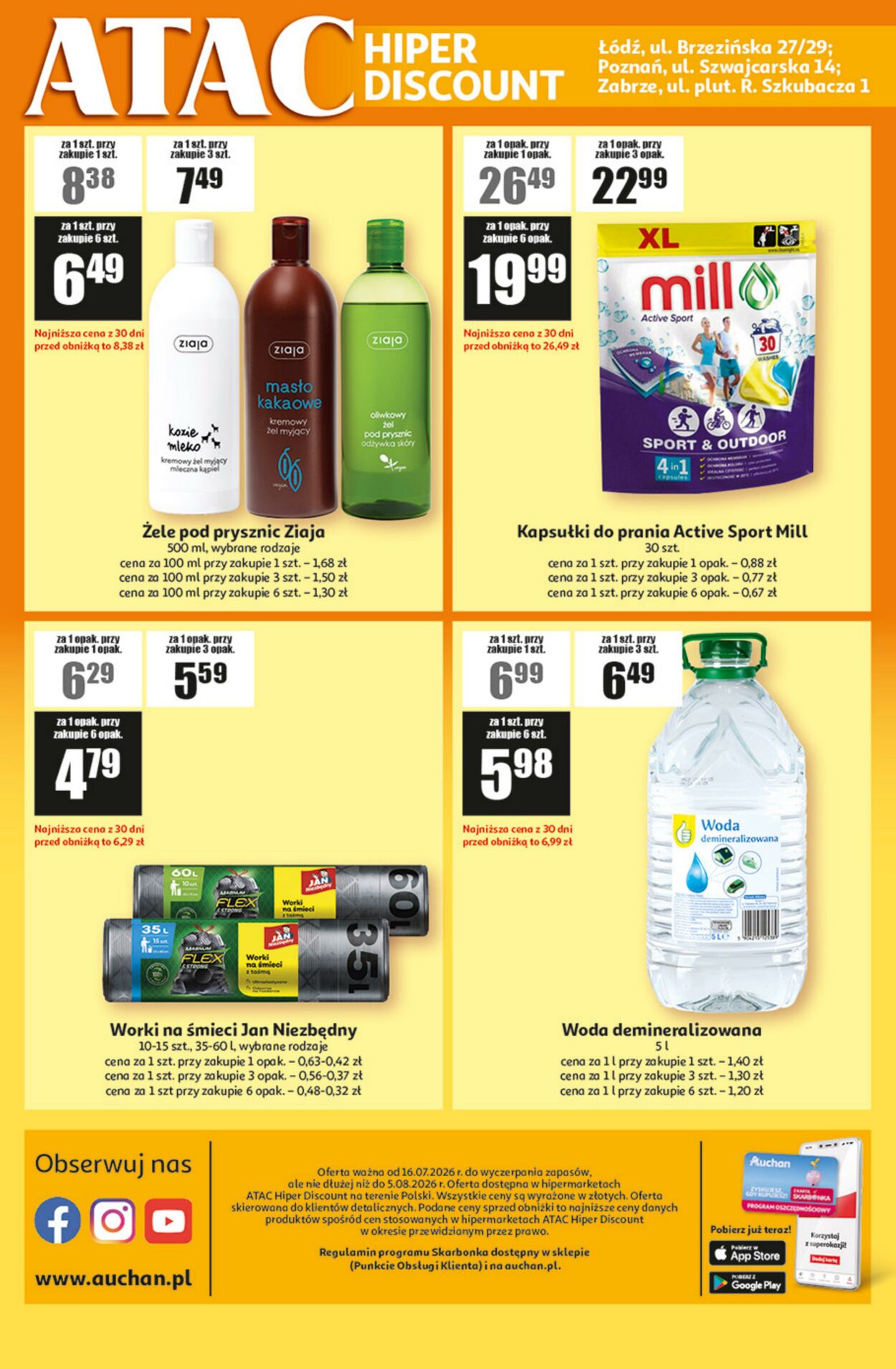 Gazetka Auchan 15.07.2026 - 05.08.2026