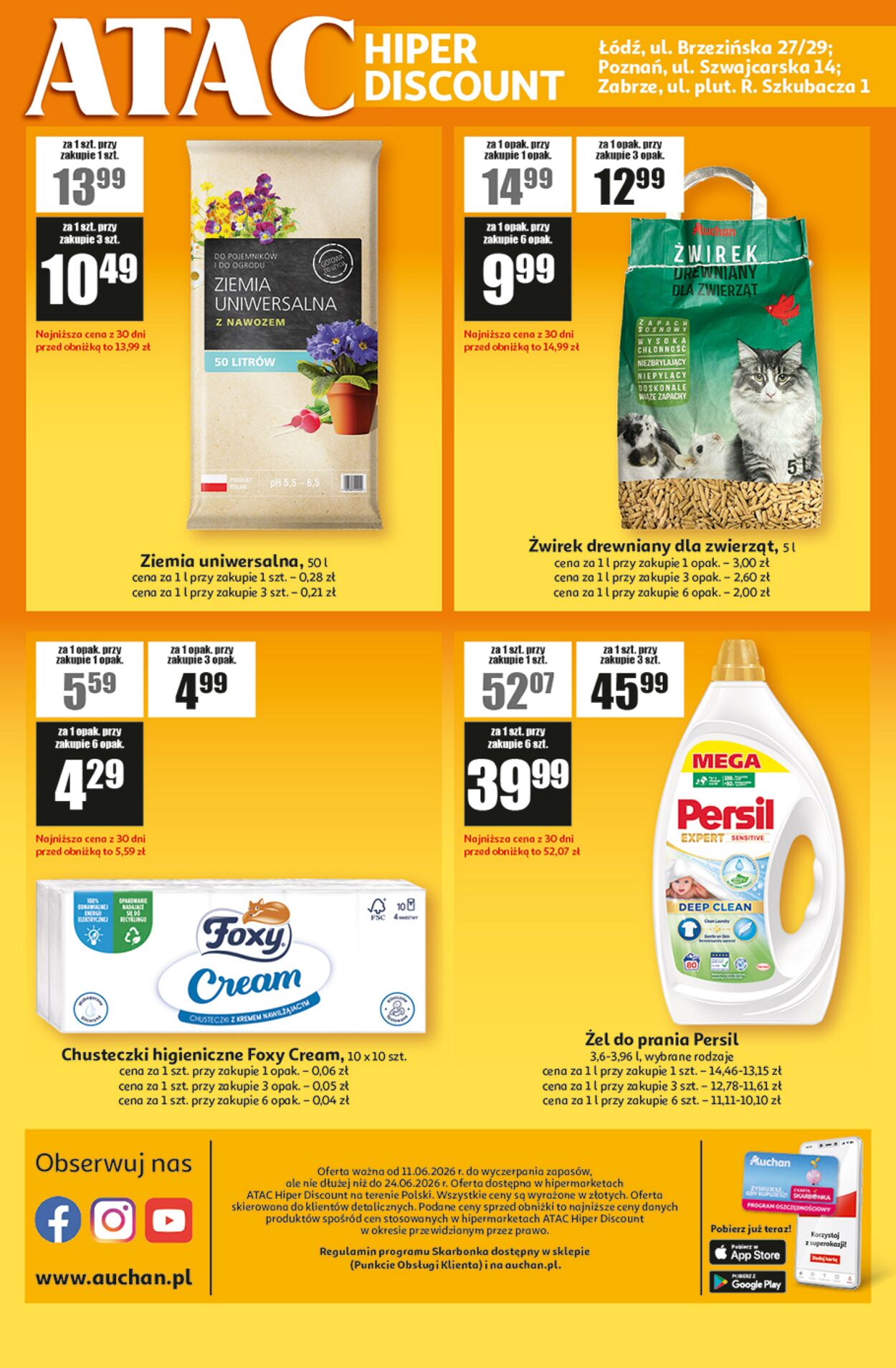 Gazetka Auchan 11.06.2026 - 24.06.2026