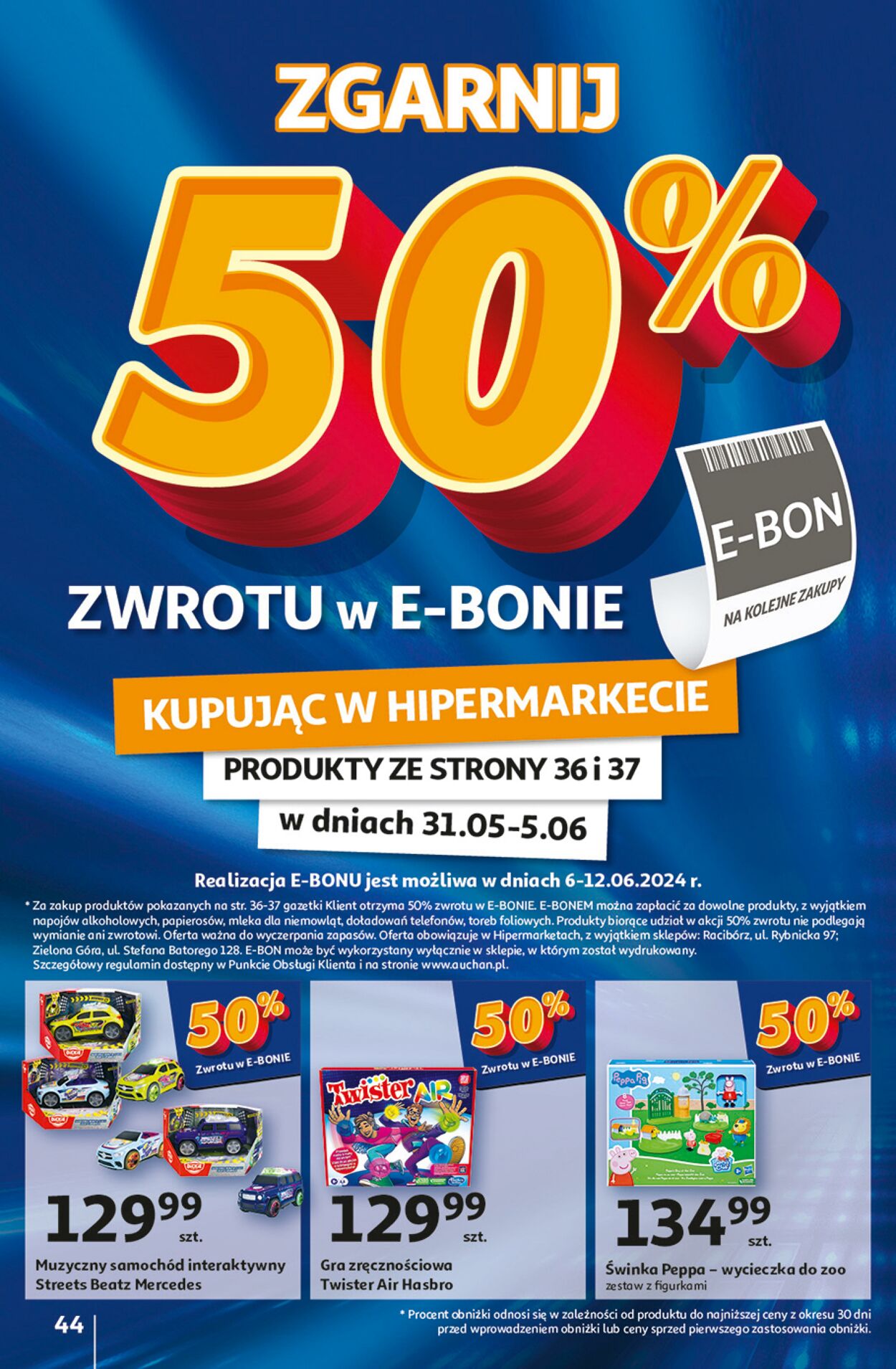 Gazetka Auchan 31.05.2024 - 05.06.2024