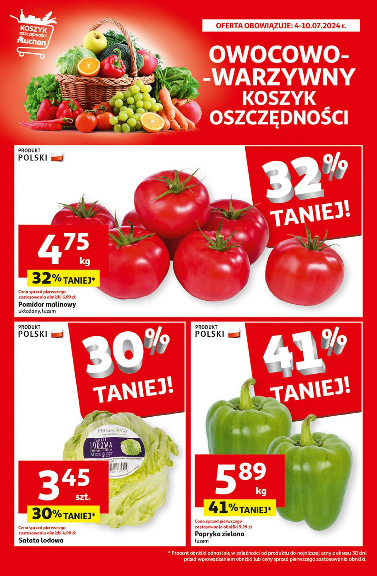 Gazetka Auchan 04.07.2024 - 10.07.2024