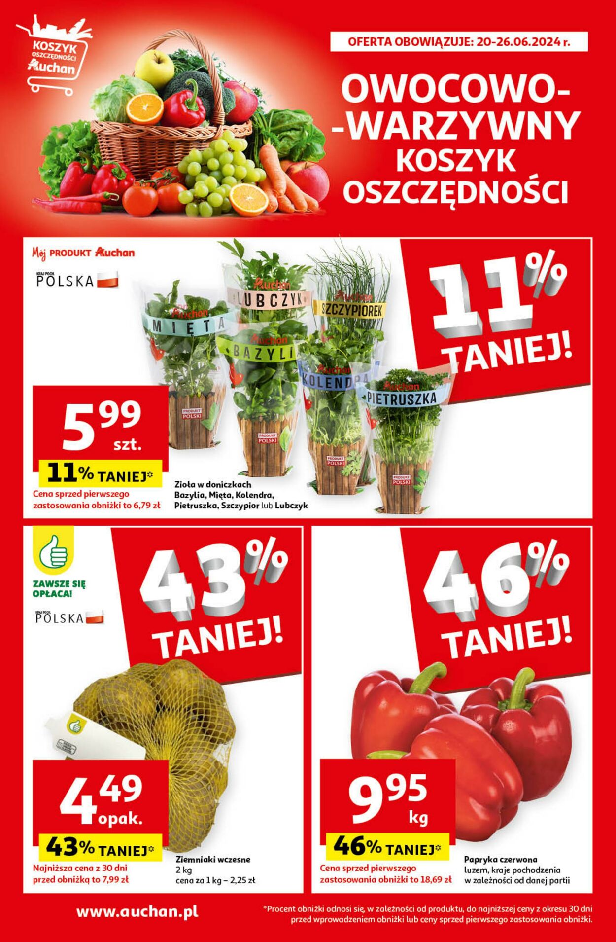 Gazetka Auchan 20.06.2024 - 26.06.2024