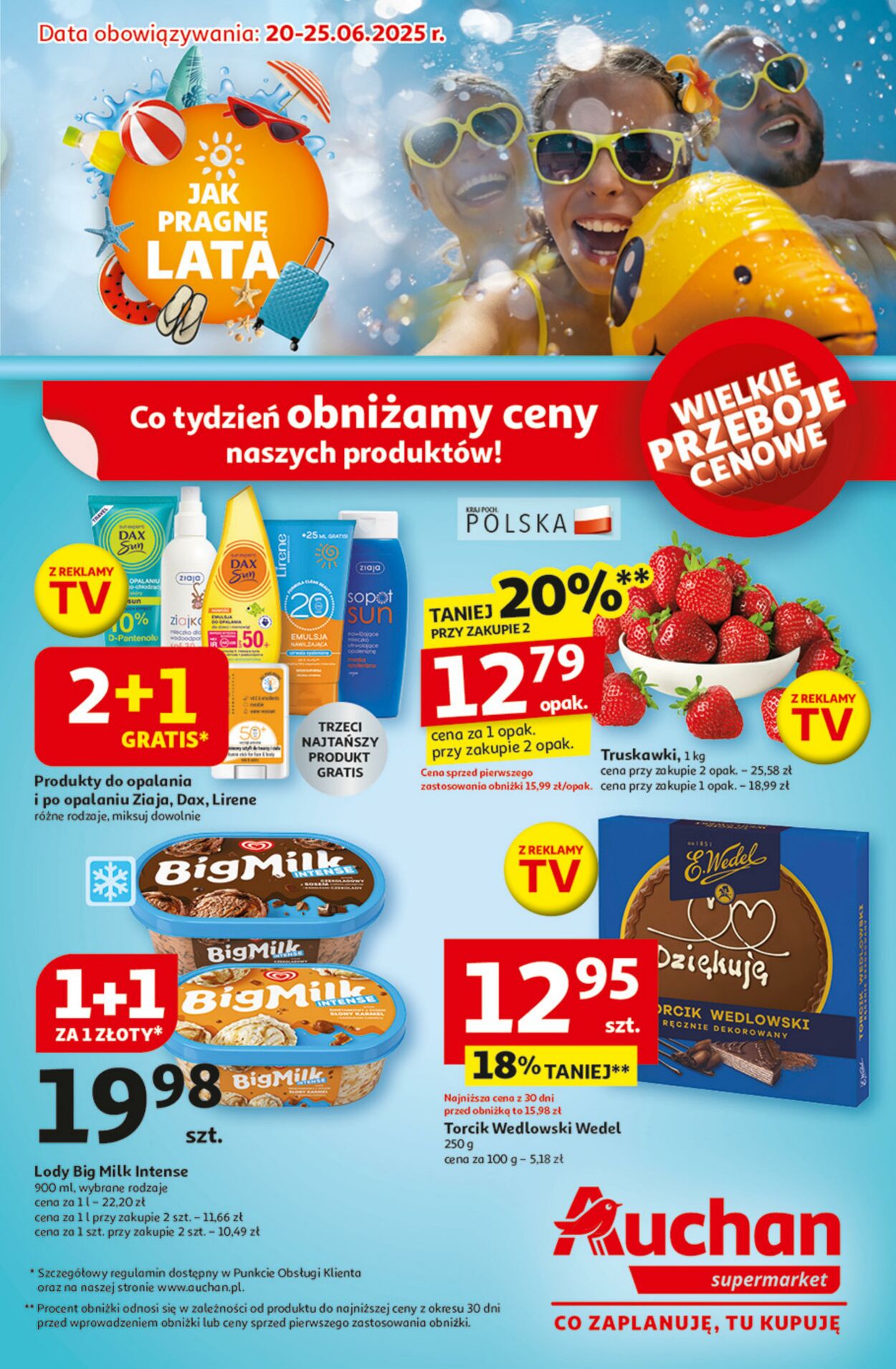 Gazetka Auchan 20.06.2025 - 25.06.2025