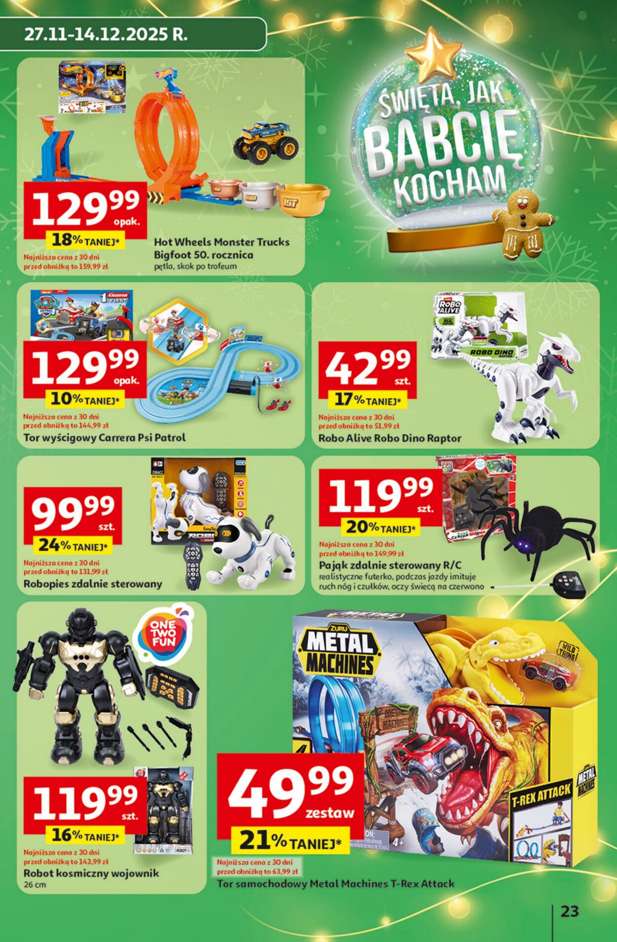 Gazetka Auchan 27.11.2025 - 23.12.2025
