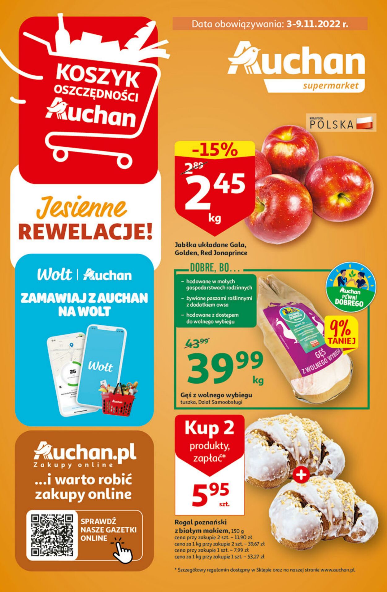 Gazetka Auchan 03.11.2022 - 09.11.2022