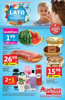 Gazetka Auchan 10.07.2025 - 16.07.2025