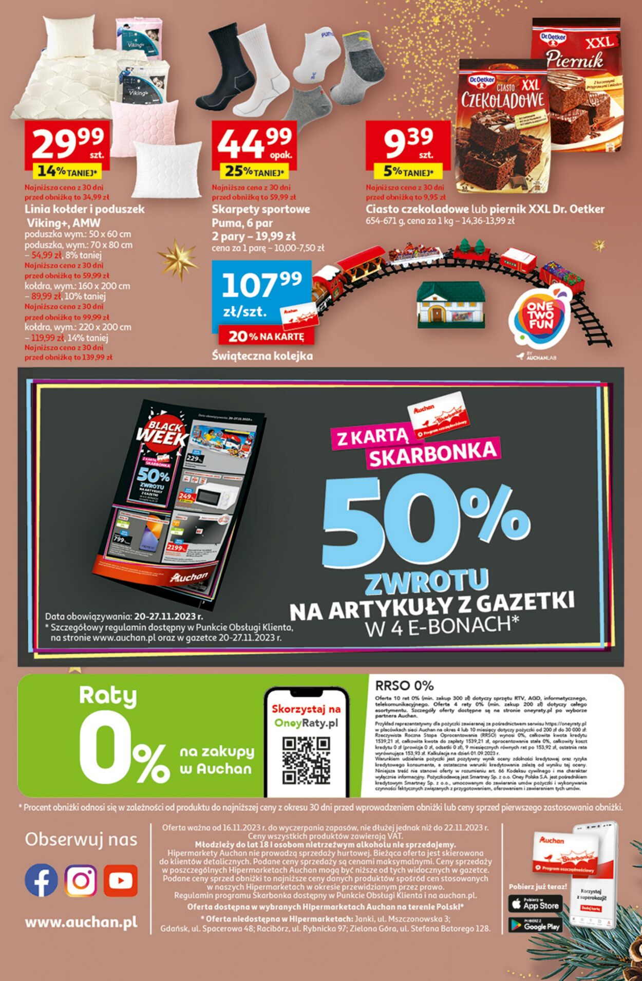 Gazetka Auchan 16.11.2023 - 22.11.2023