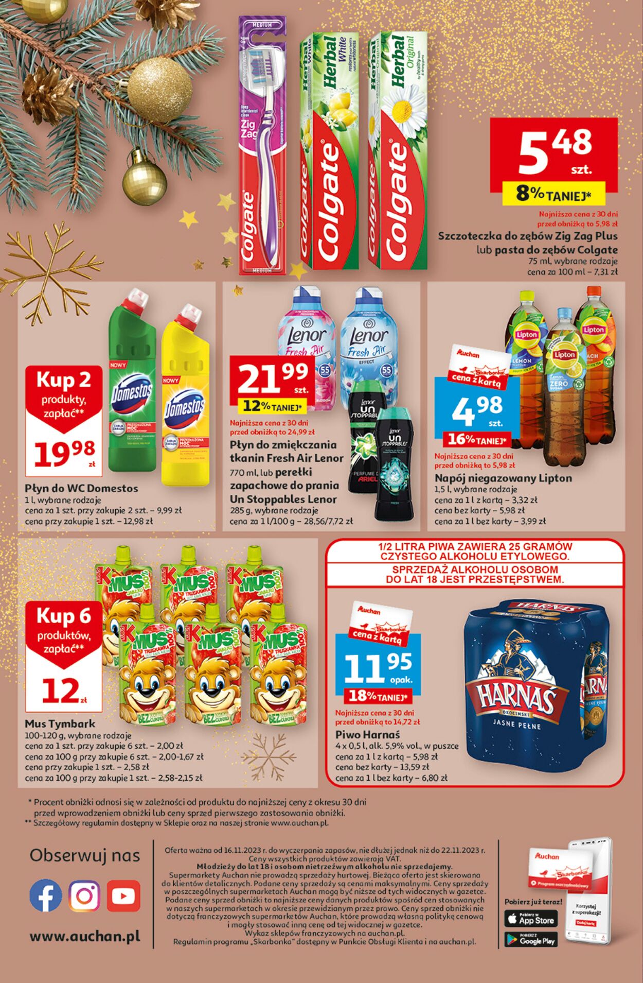 Gazetka Auchan 16.11.2023 - 22.11.2023