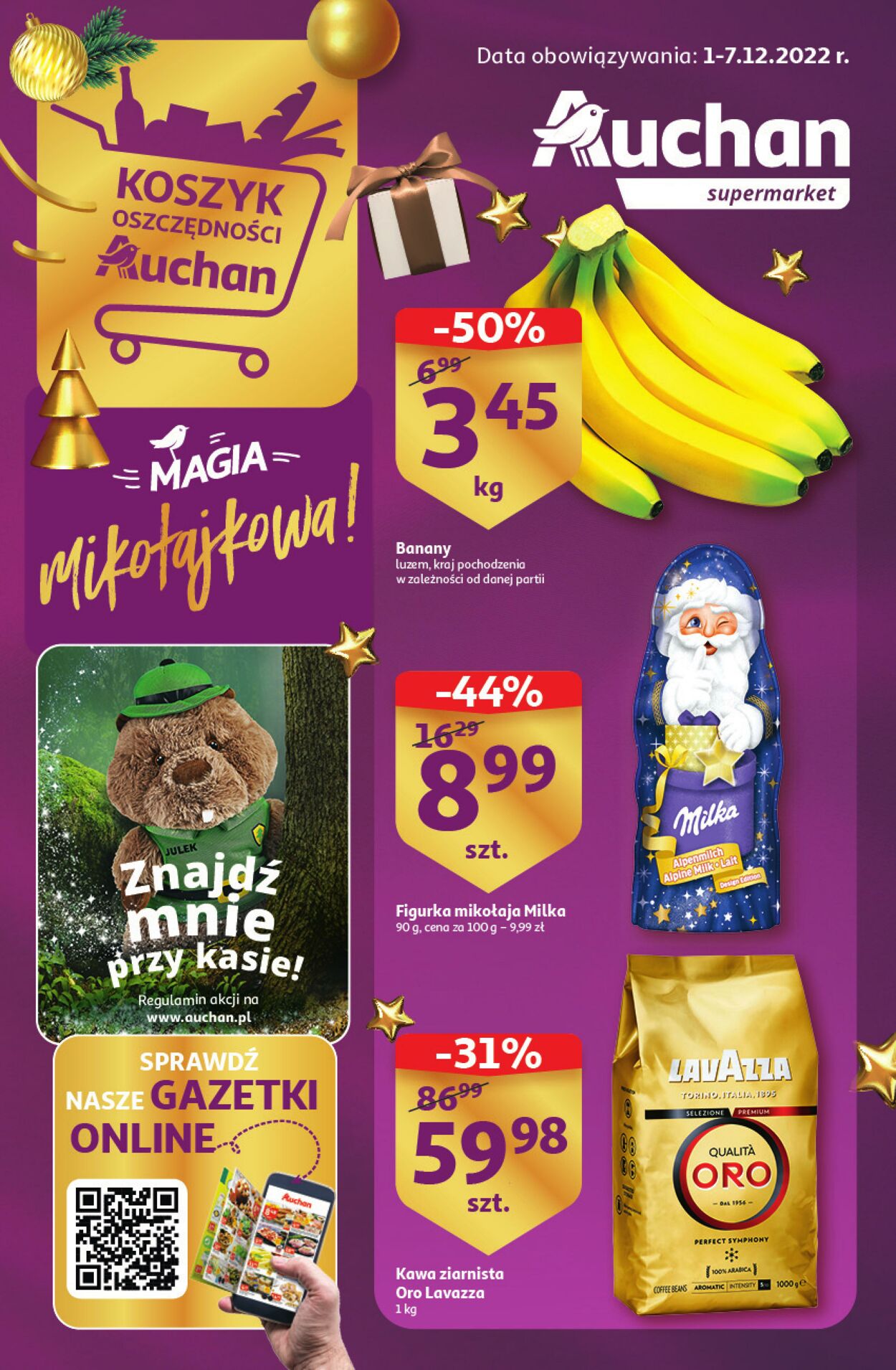 Gazetka Auchan 01.12.2022 - 07.12.2022