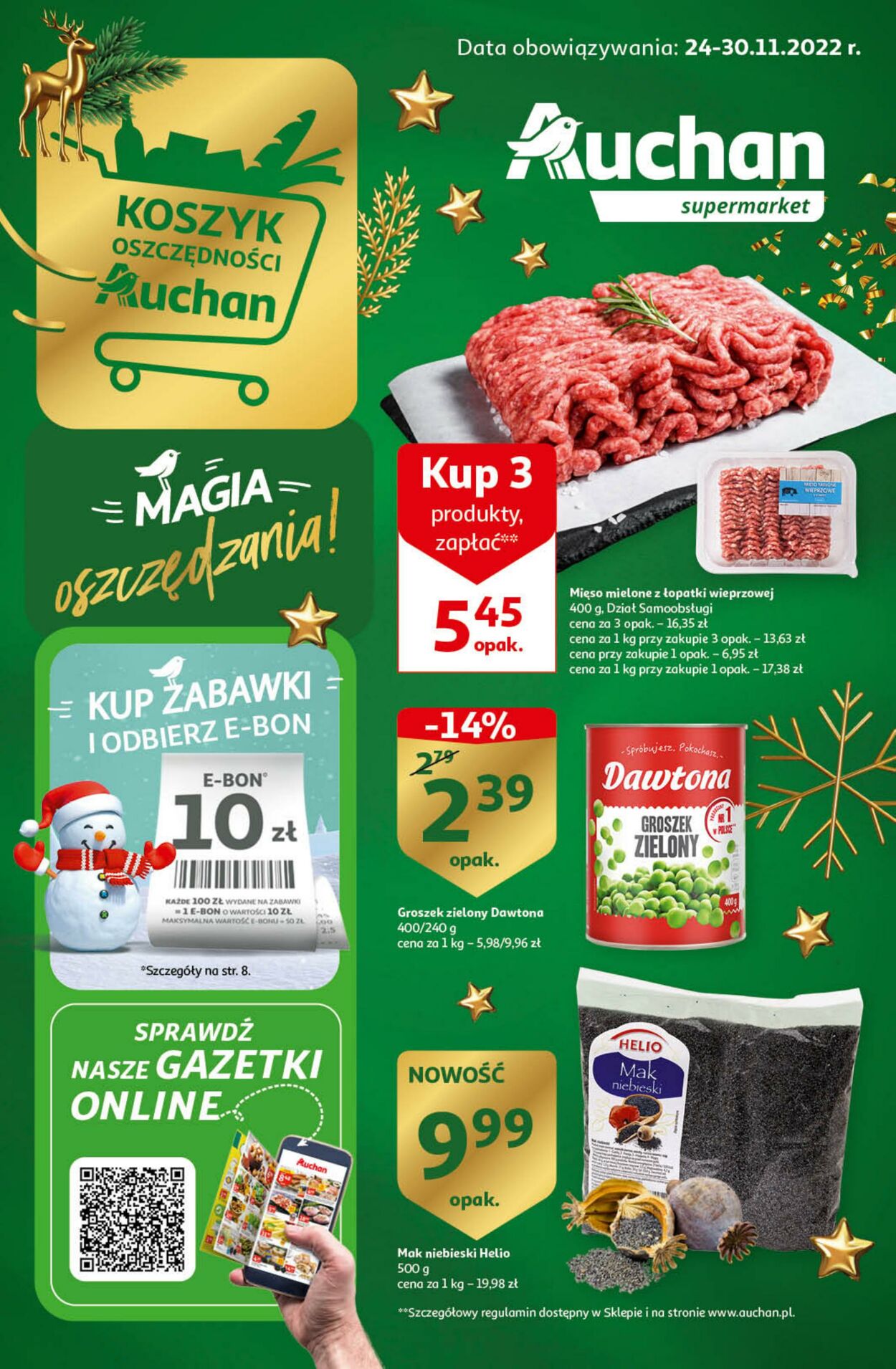 Gazetka Auchan 24.11.2022 - 30.11.2022