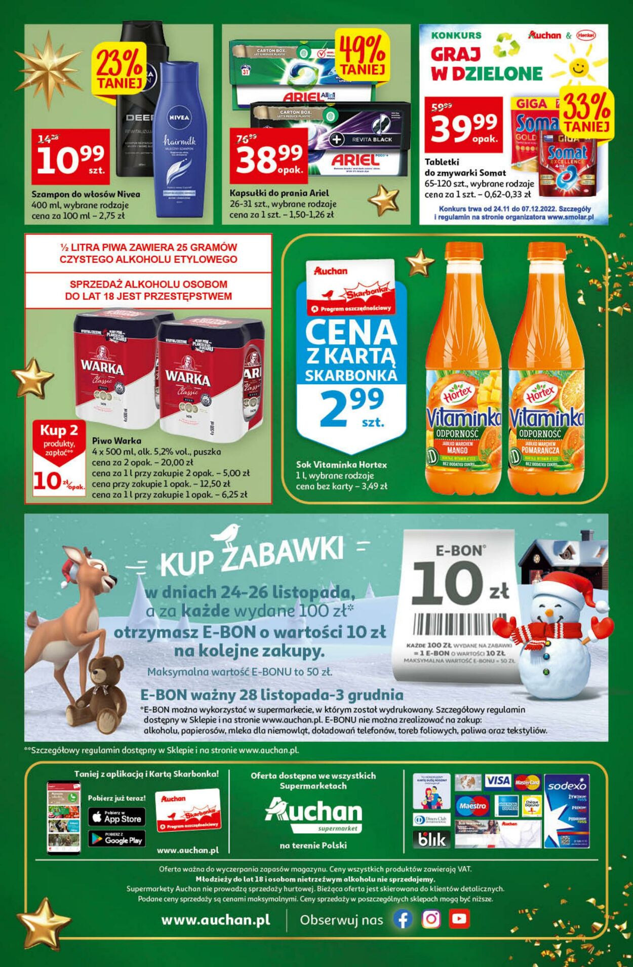 Gazetka Auchan 24.11.2022 - 30.11.2022