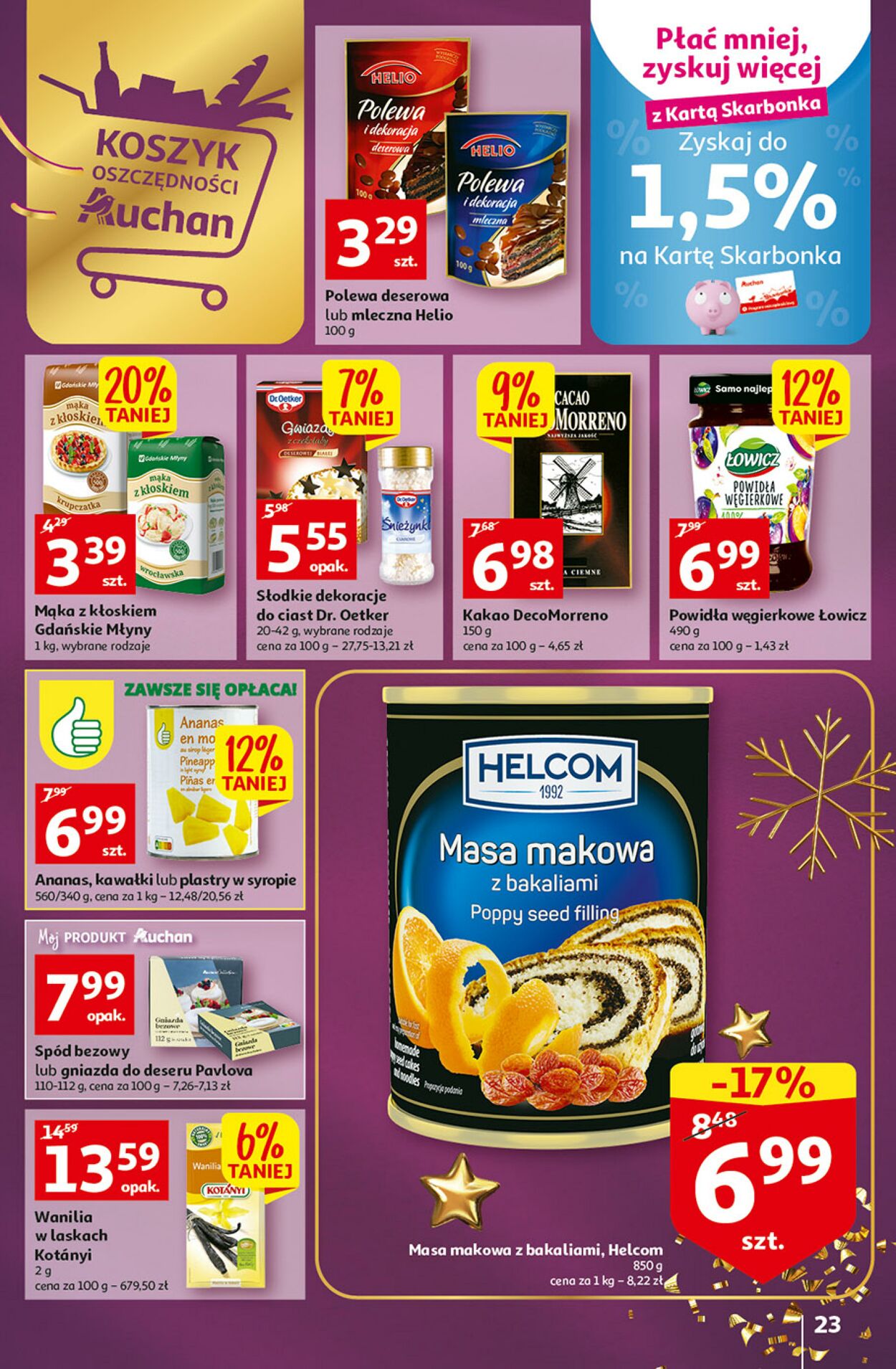 Gazetka Auchan 15.12.2022 - 24.12.2022