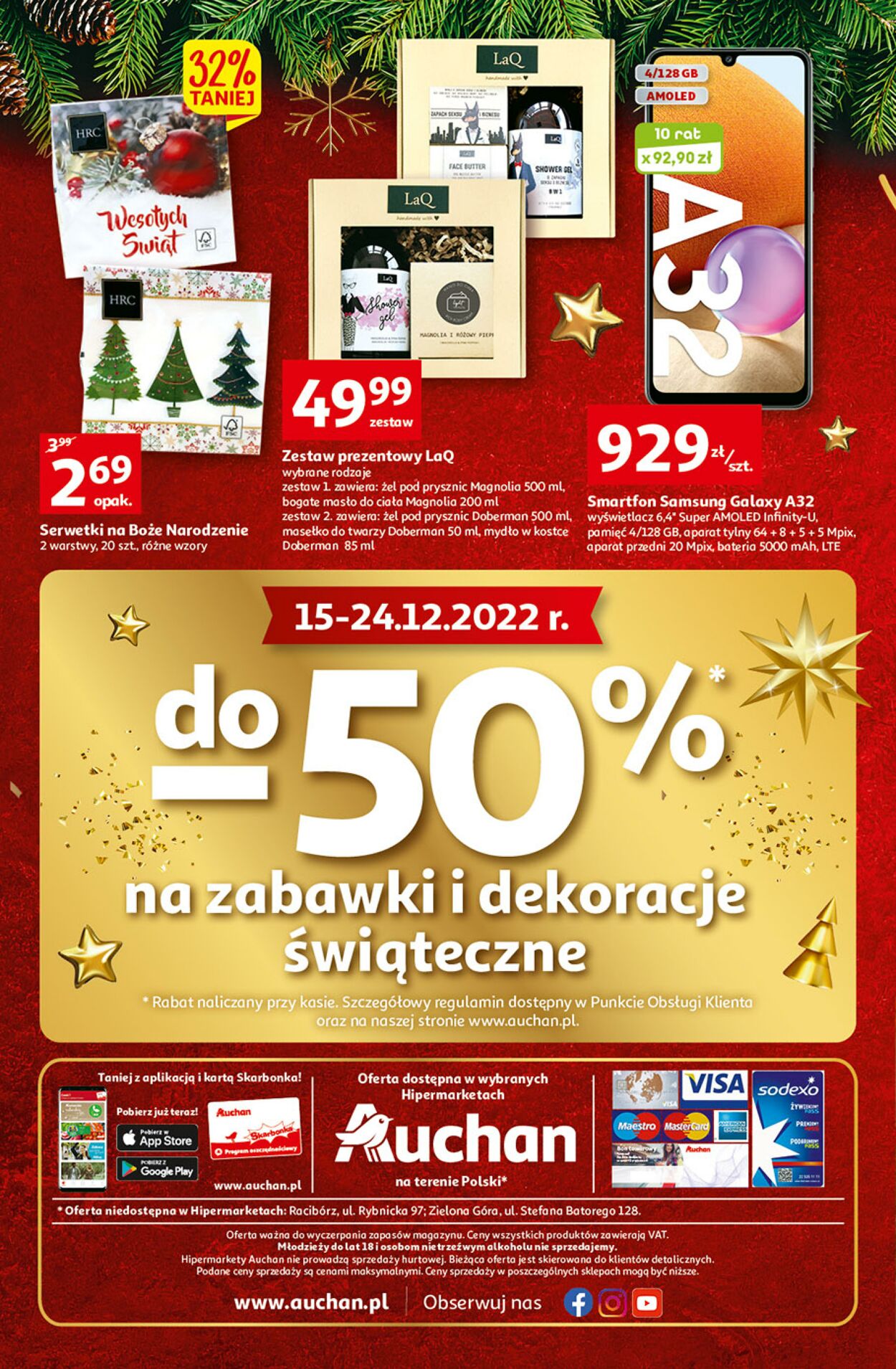 Gazetka Auchan 15.12.2022 - 24.12.2022