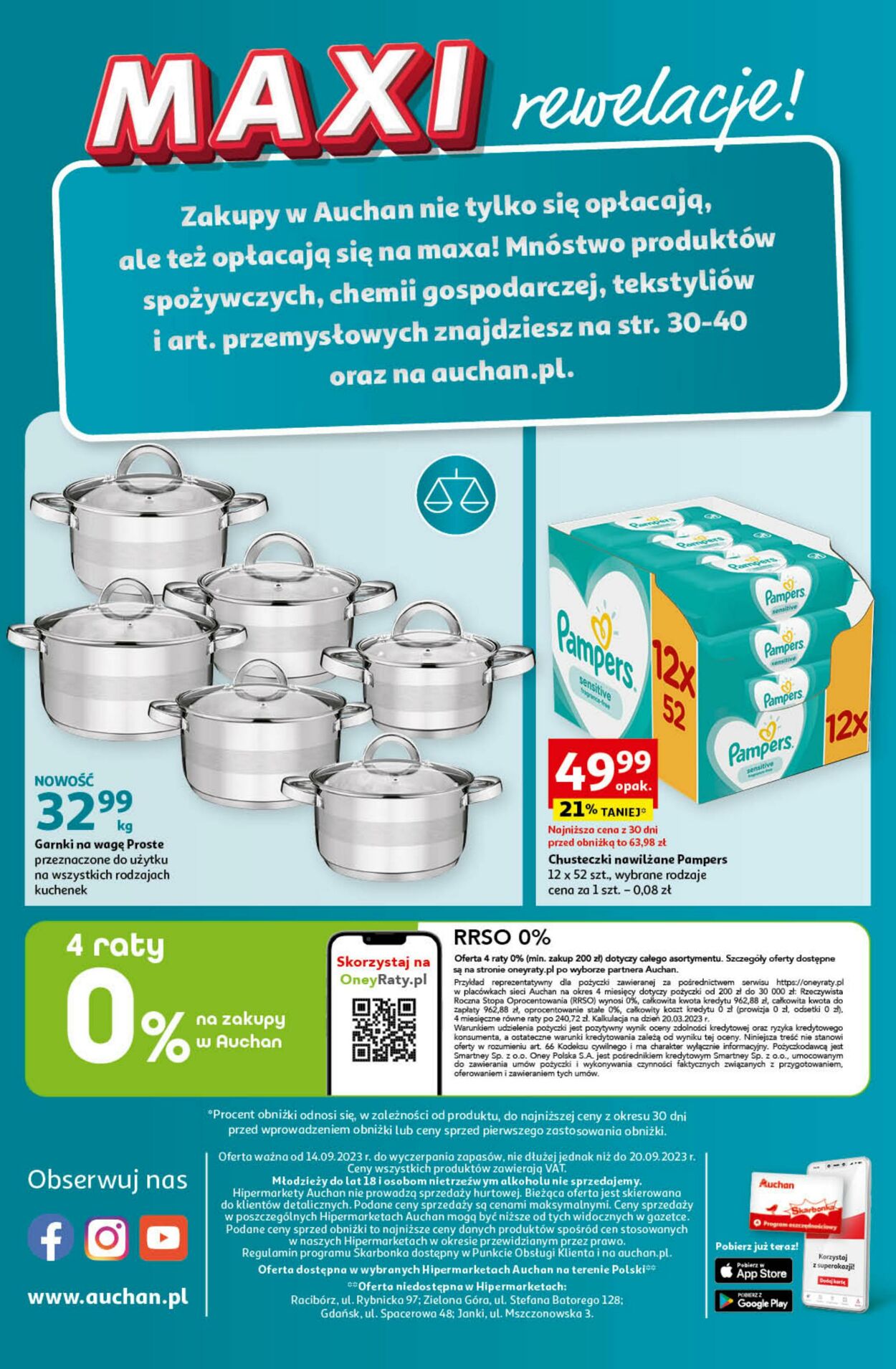 Gazetka Auchan 14.09.2023 - 20.09.2023