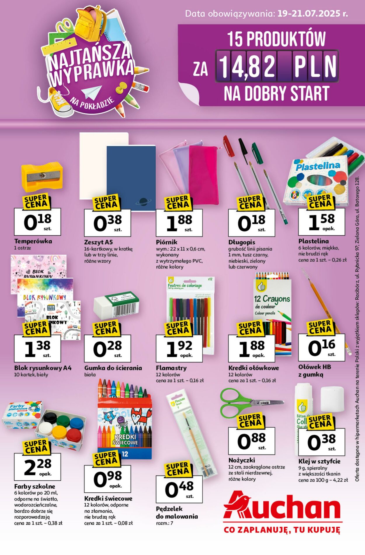 Gazetka Auchan 19.07.2025 - 21.07.2025