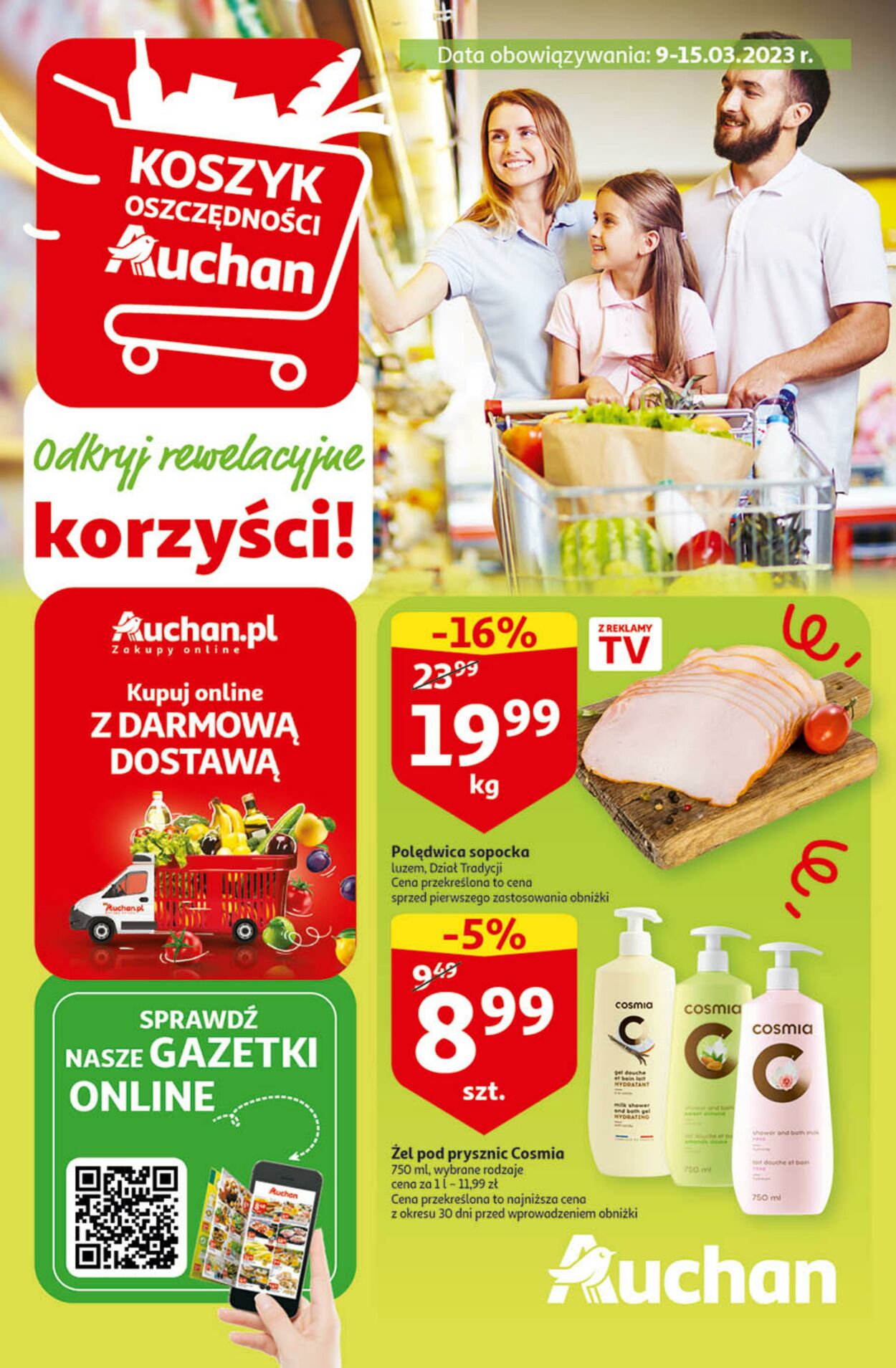 Gazetka Auchan 09.03.2023 - 15.03.2023