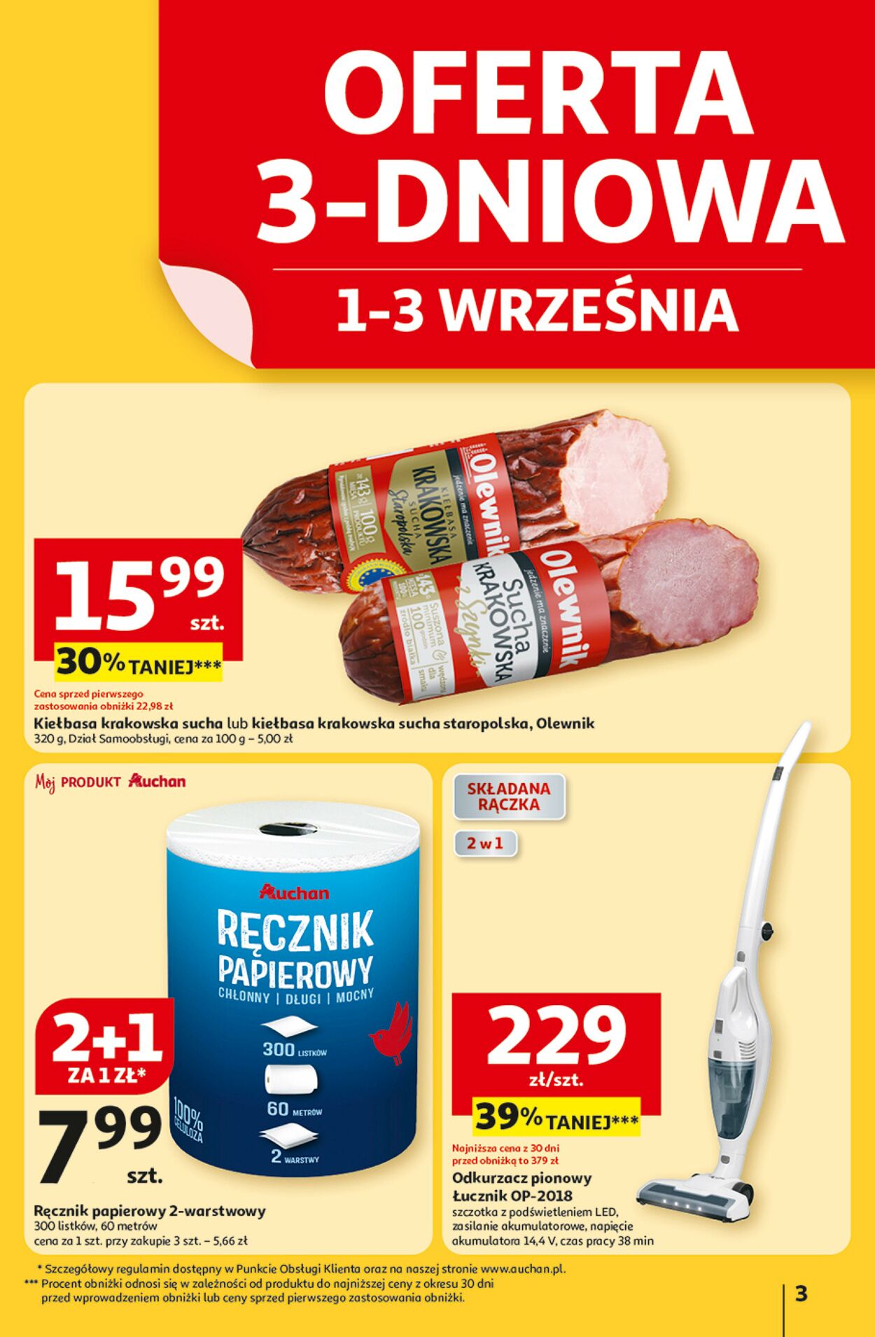Gazetka Auchan 28.08.2025 - 03.09.2025