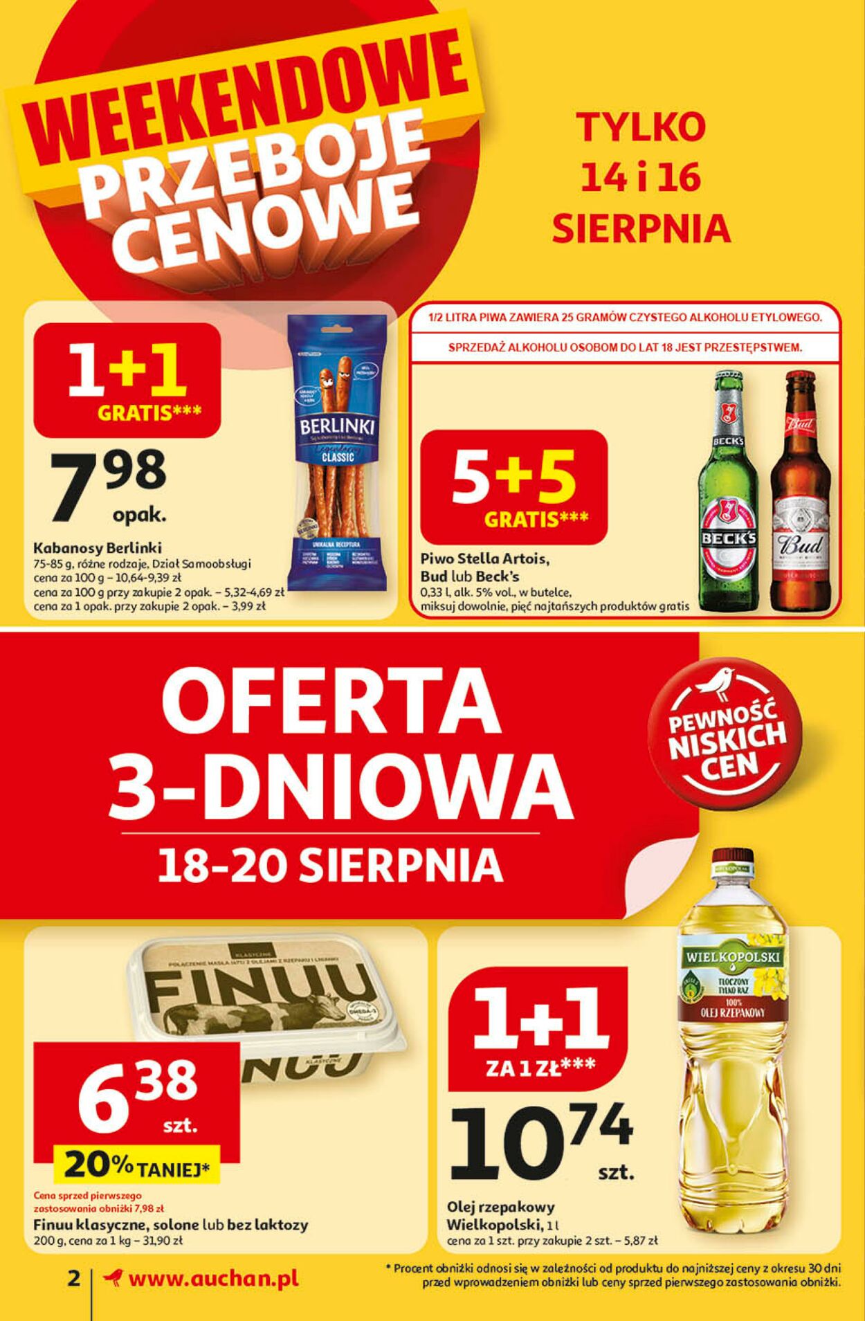 Gazetka Auchan 14.08.2025 - 20.08.2025