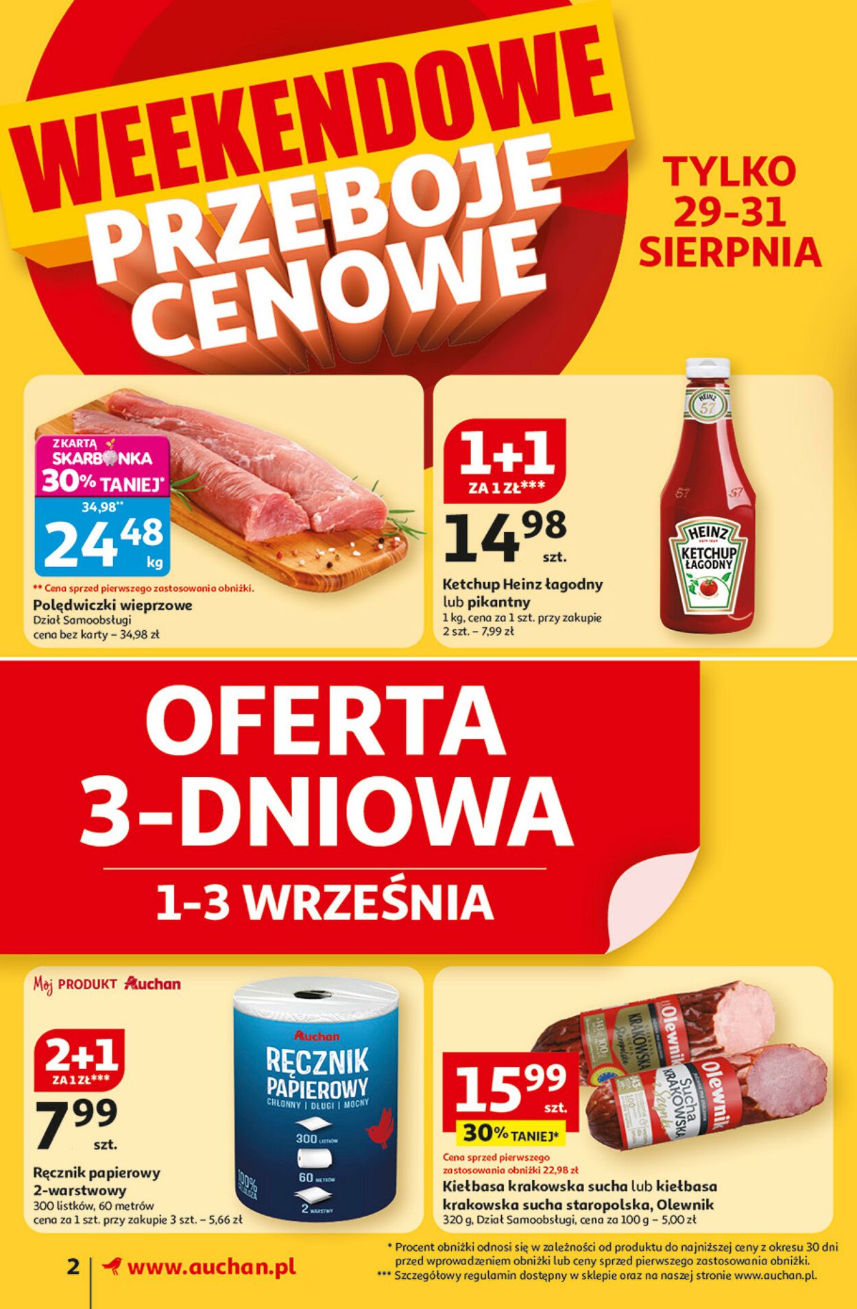 Gazetka Auchan 28.08.2025 - 03.09.2025