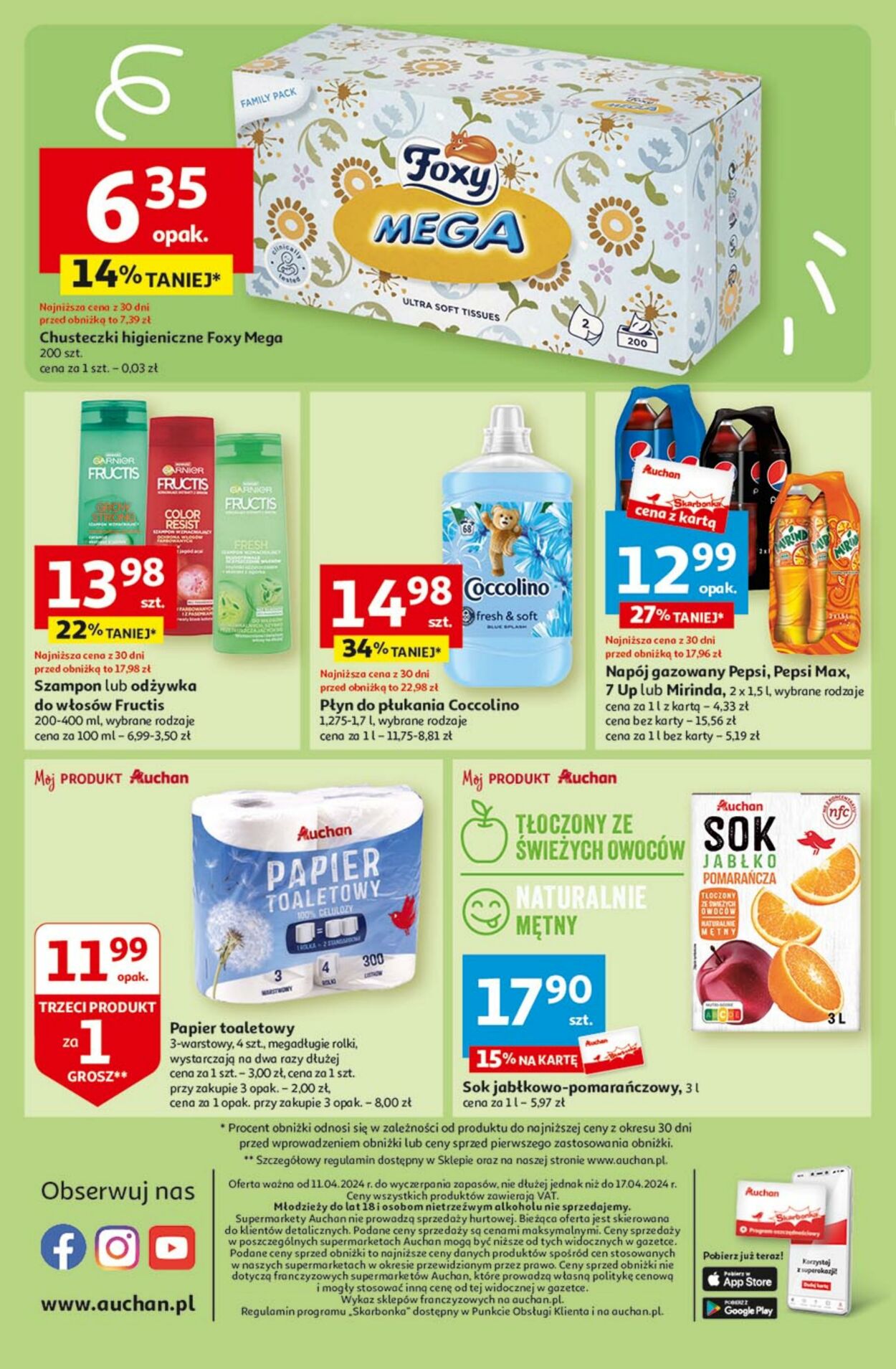 Gazetka Auchan 11.04.2024 - 17.04.2024